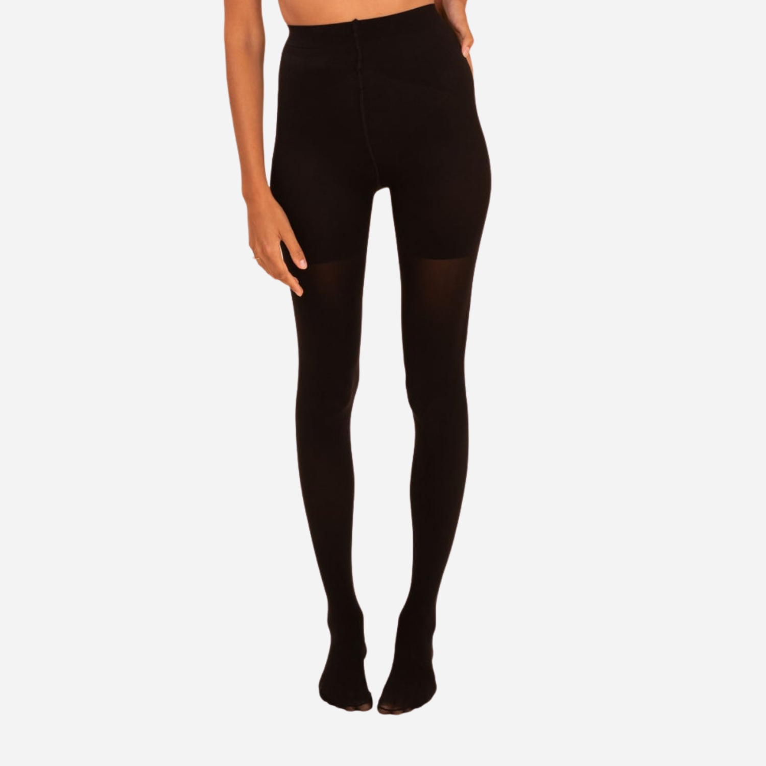 Collants noirs opaques Threads Contour