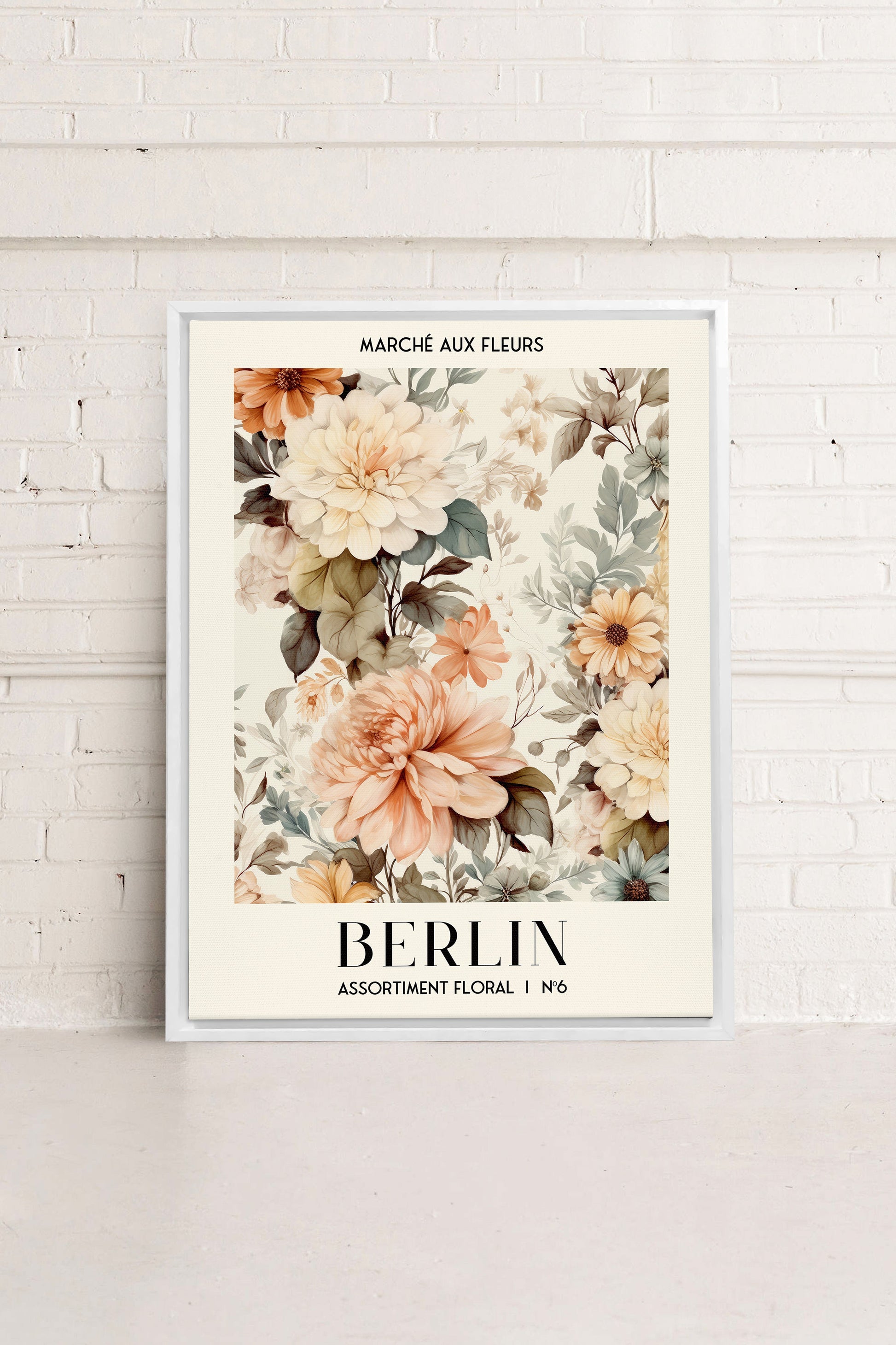 BERLIN, Stretched Canvas Artwork
