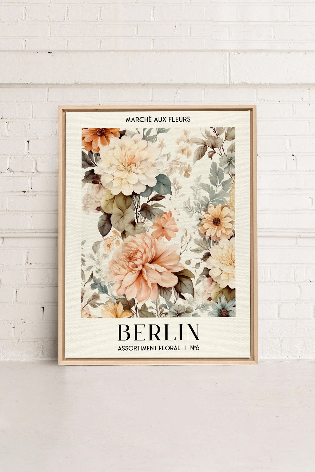 BERLIN, Stretched Canvas Artwork