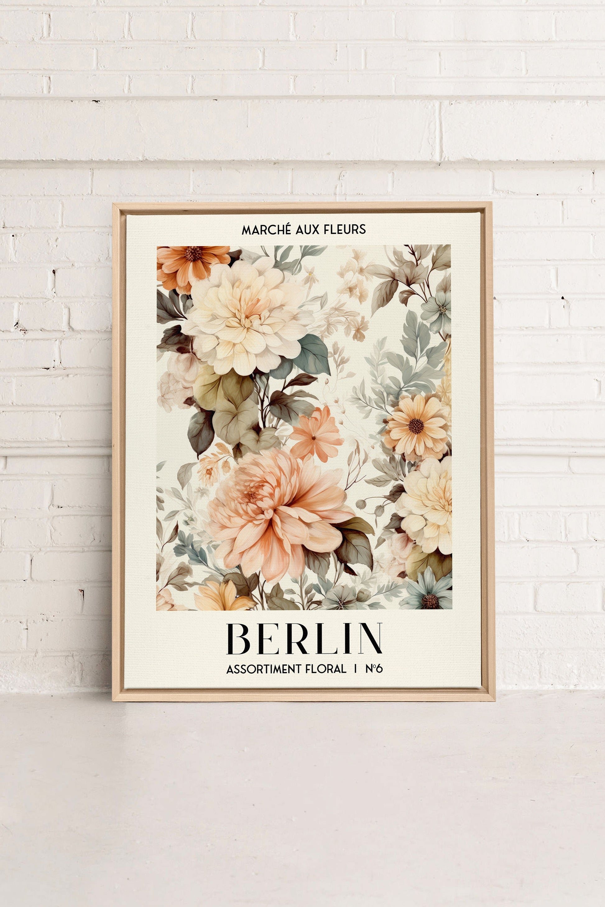 BERLIN, Stretched Canvas Artwork