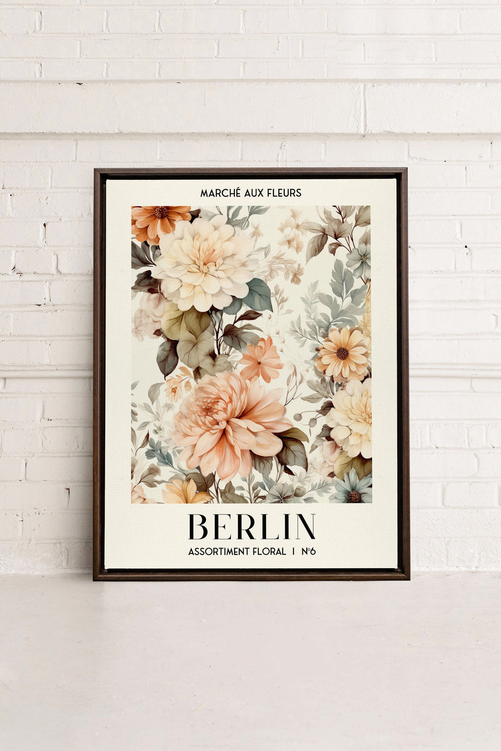 BERLIN, Stretched Canvas Artwork