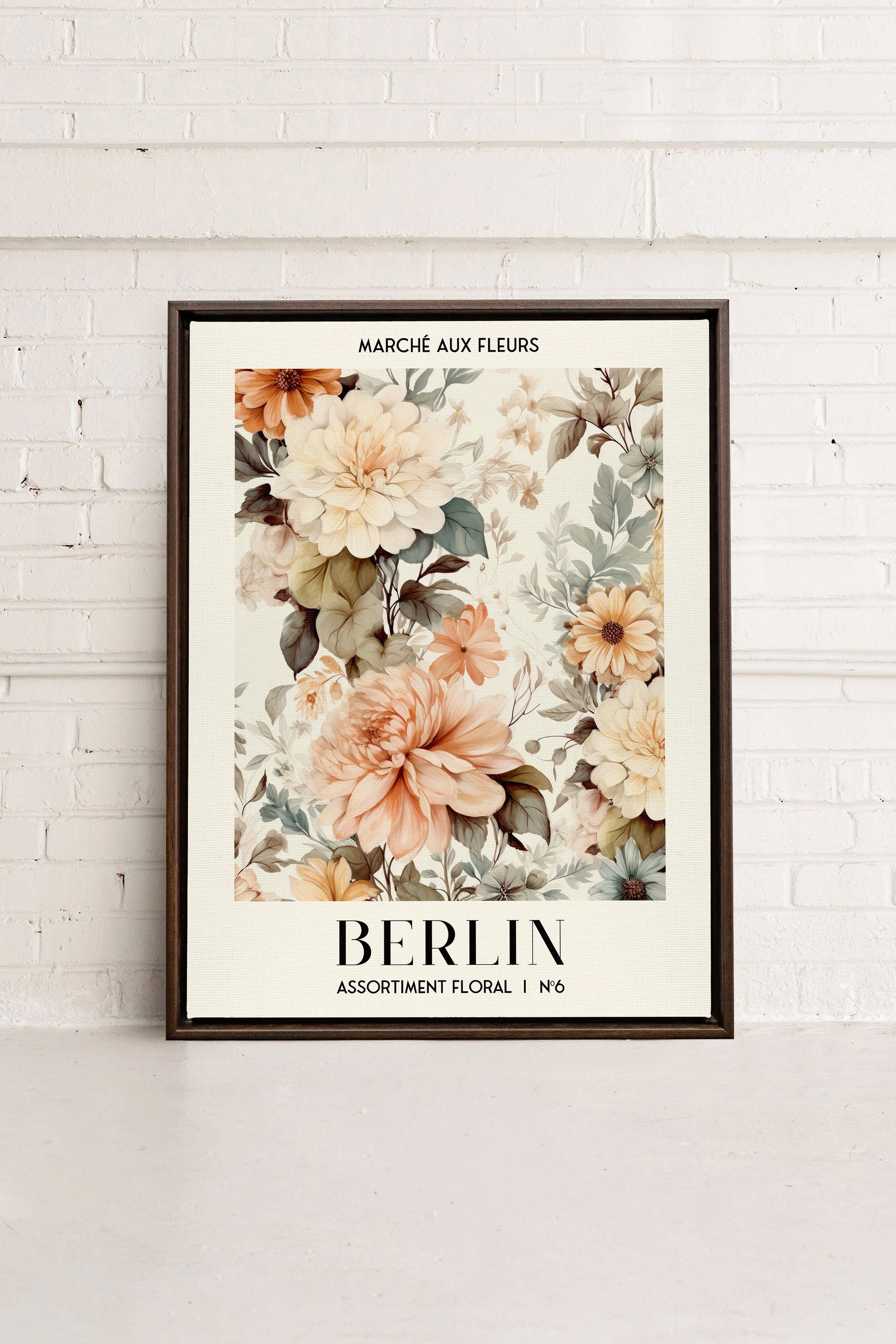 BERLIN, Stretched Canvas Artwork