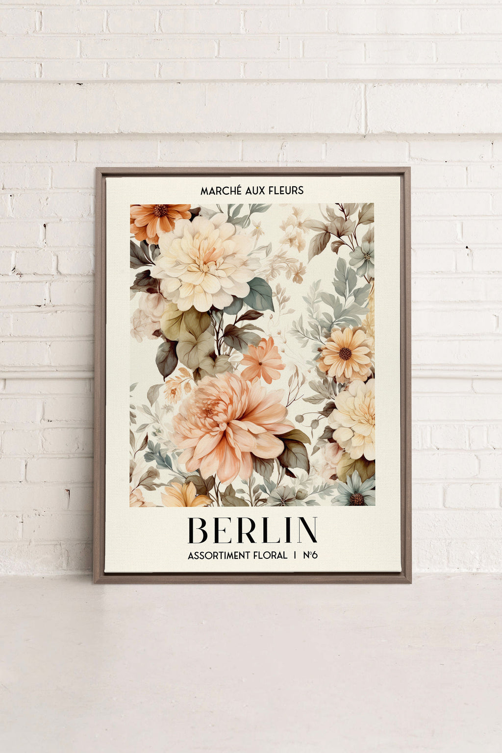 BERLIN, Stretched Canvas Artwork