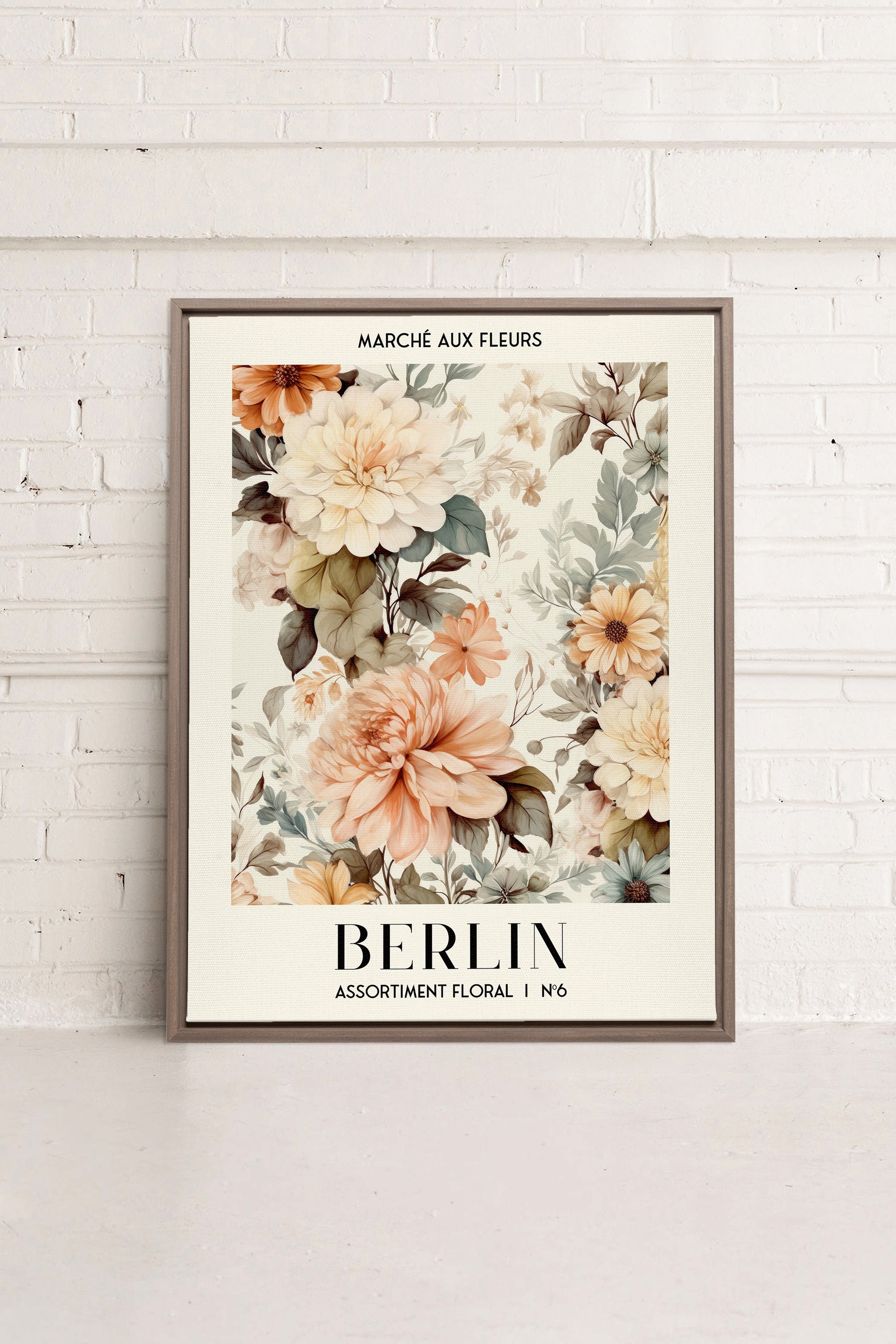 BERLIN, Stretched Canvas Artwork