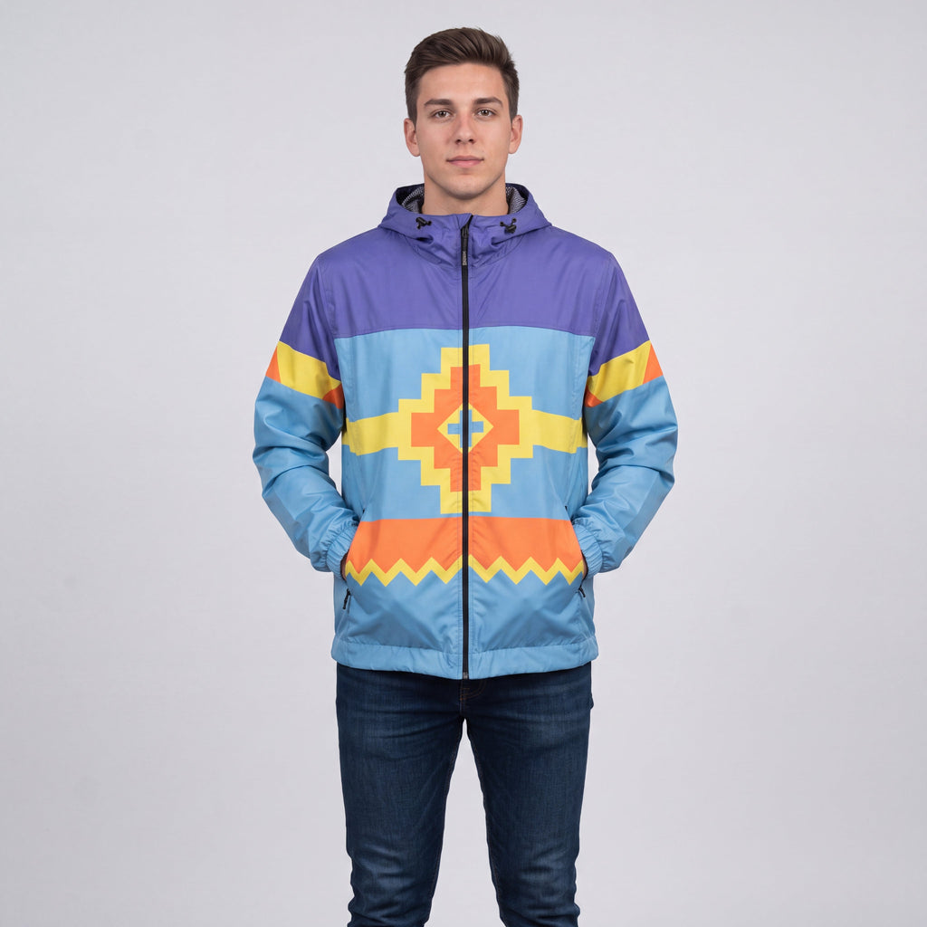 Purple Horizon Windbreaker
