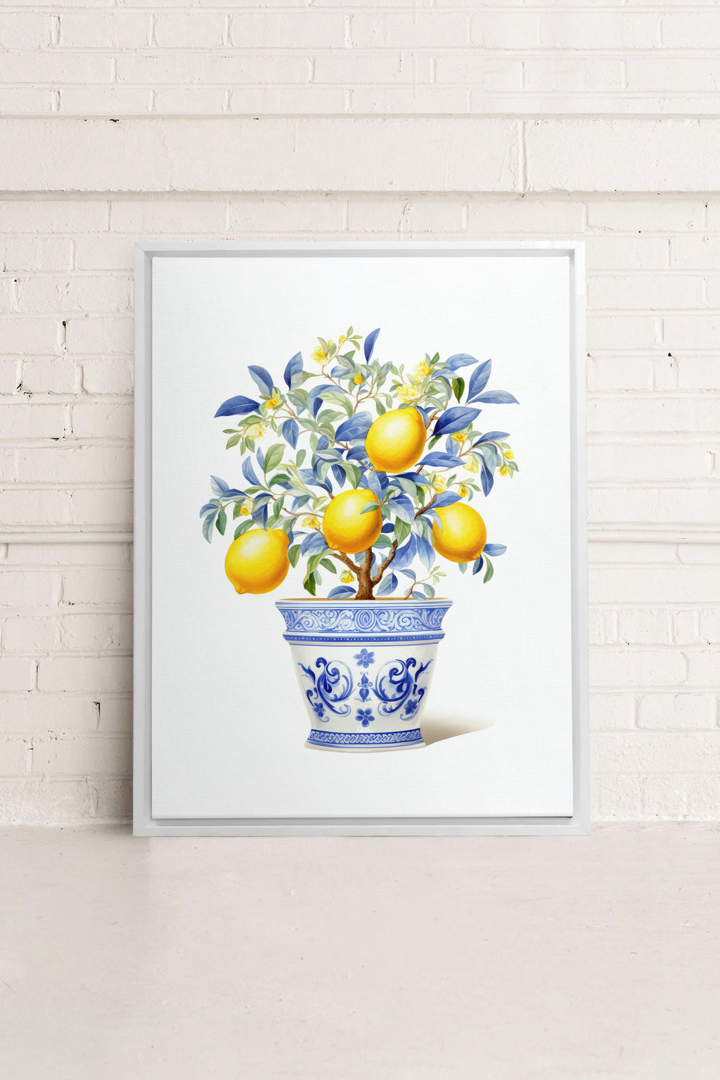 LEMON BREEZE, Stretched Canvas Artwork