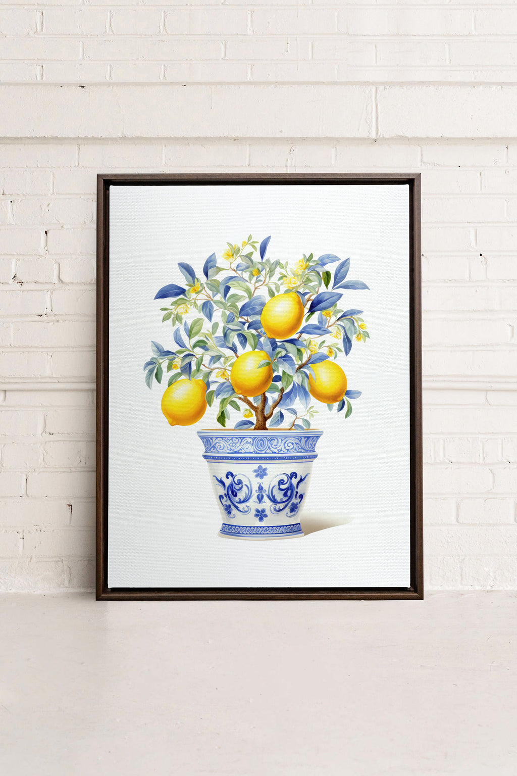 LEMON BREEZE, Stretched Canvas Artwork