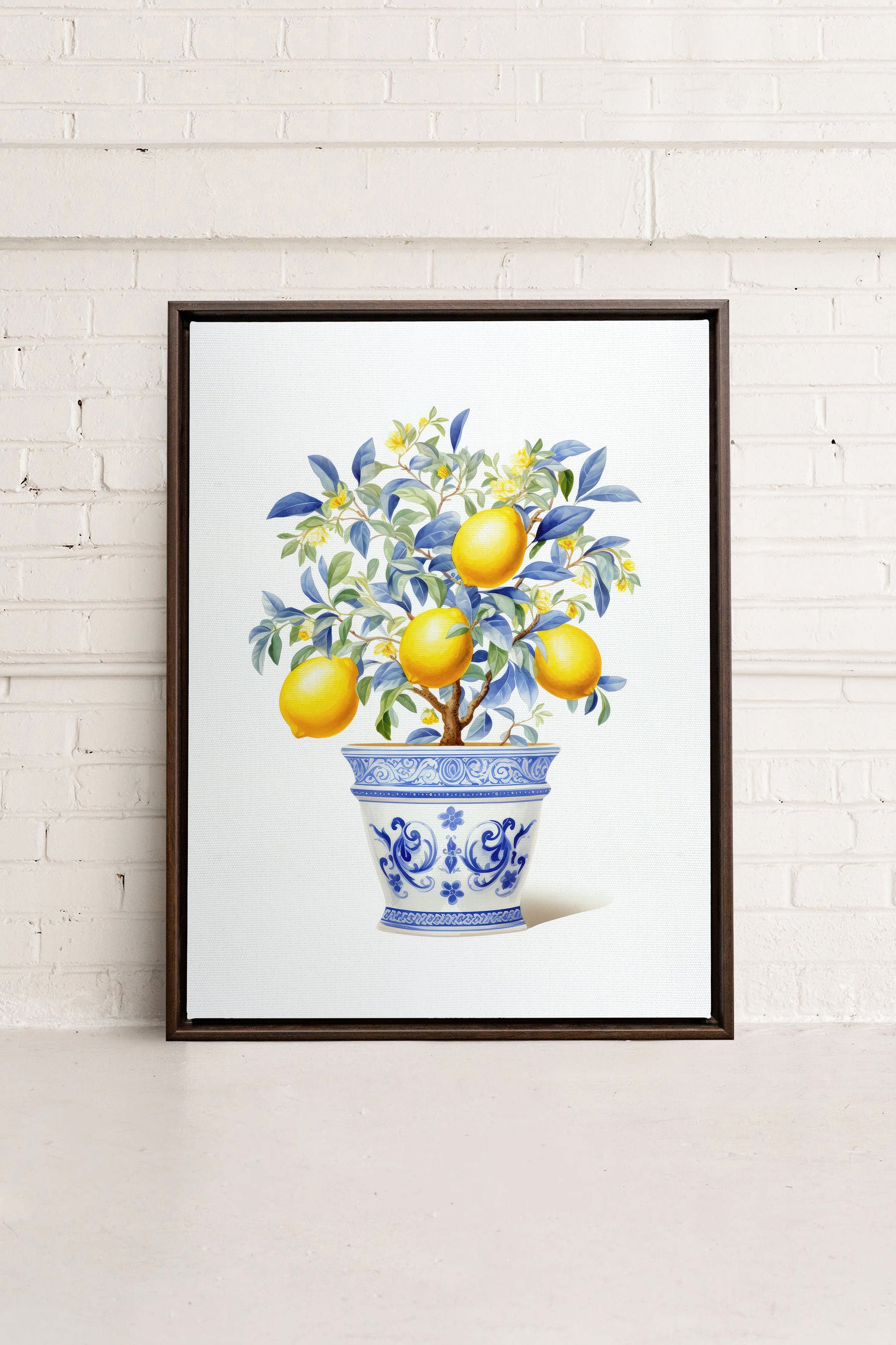 LEMON BREEZE, Stretched Canvas Artwork
