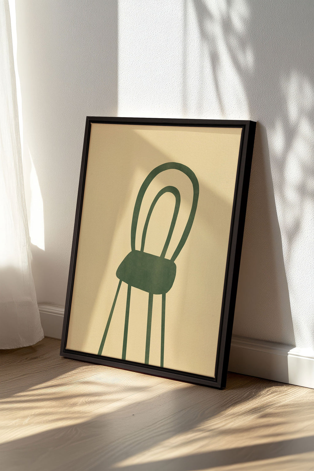 The Green Chair, Stretched Canvas Artwork