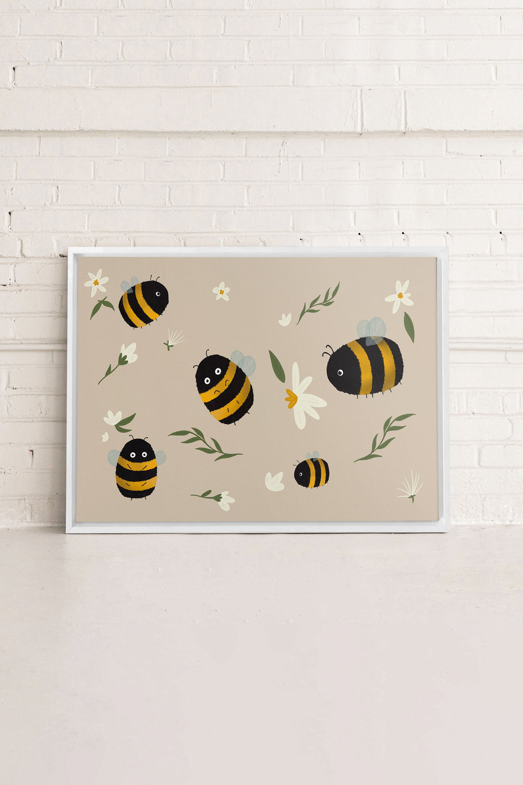 BEES, Stretched Canvas Artwork