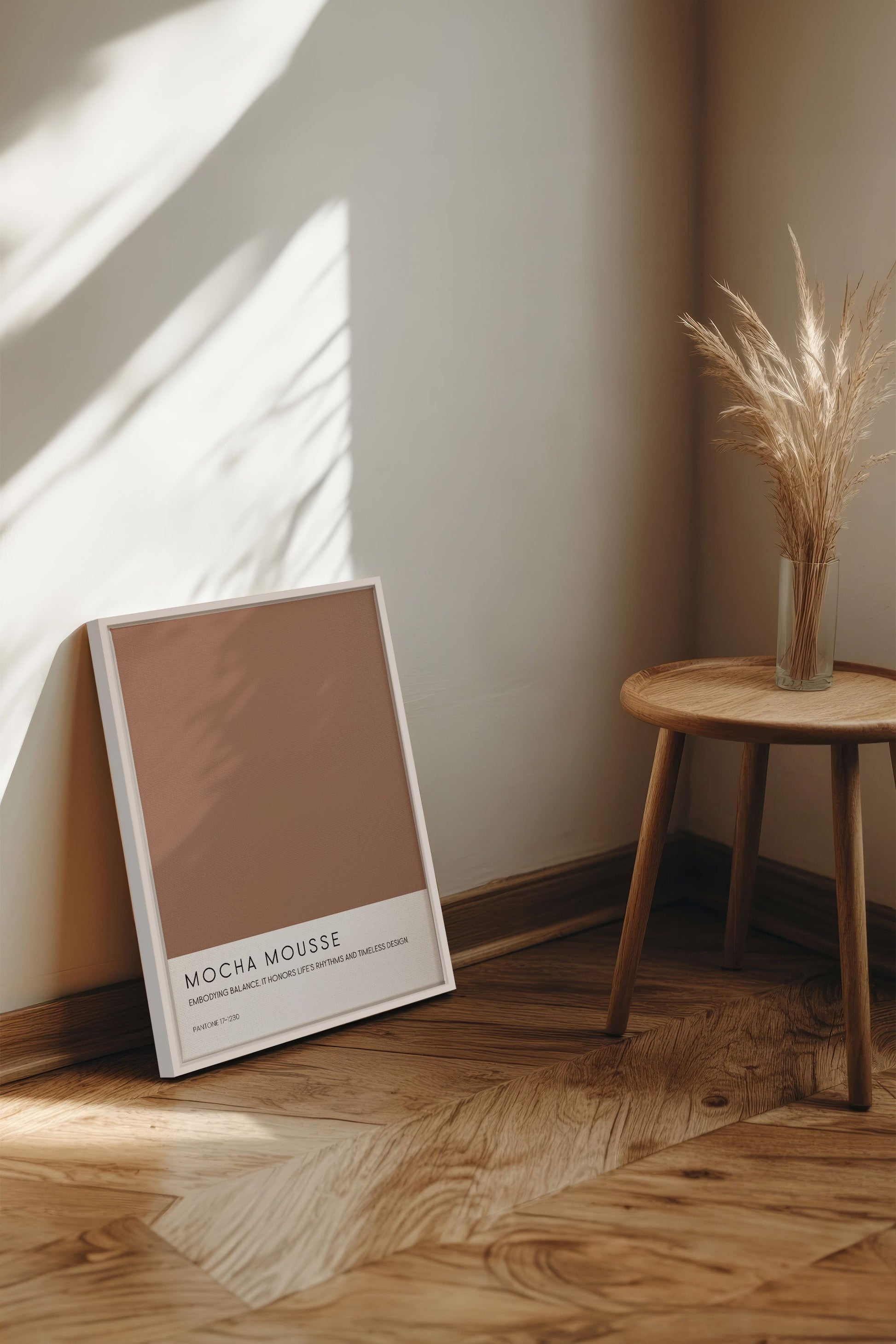 MOCHA MOUSSE, Stretched Canvas Artwork