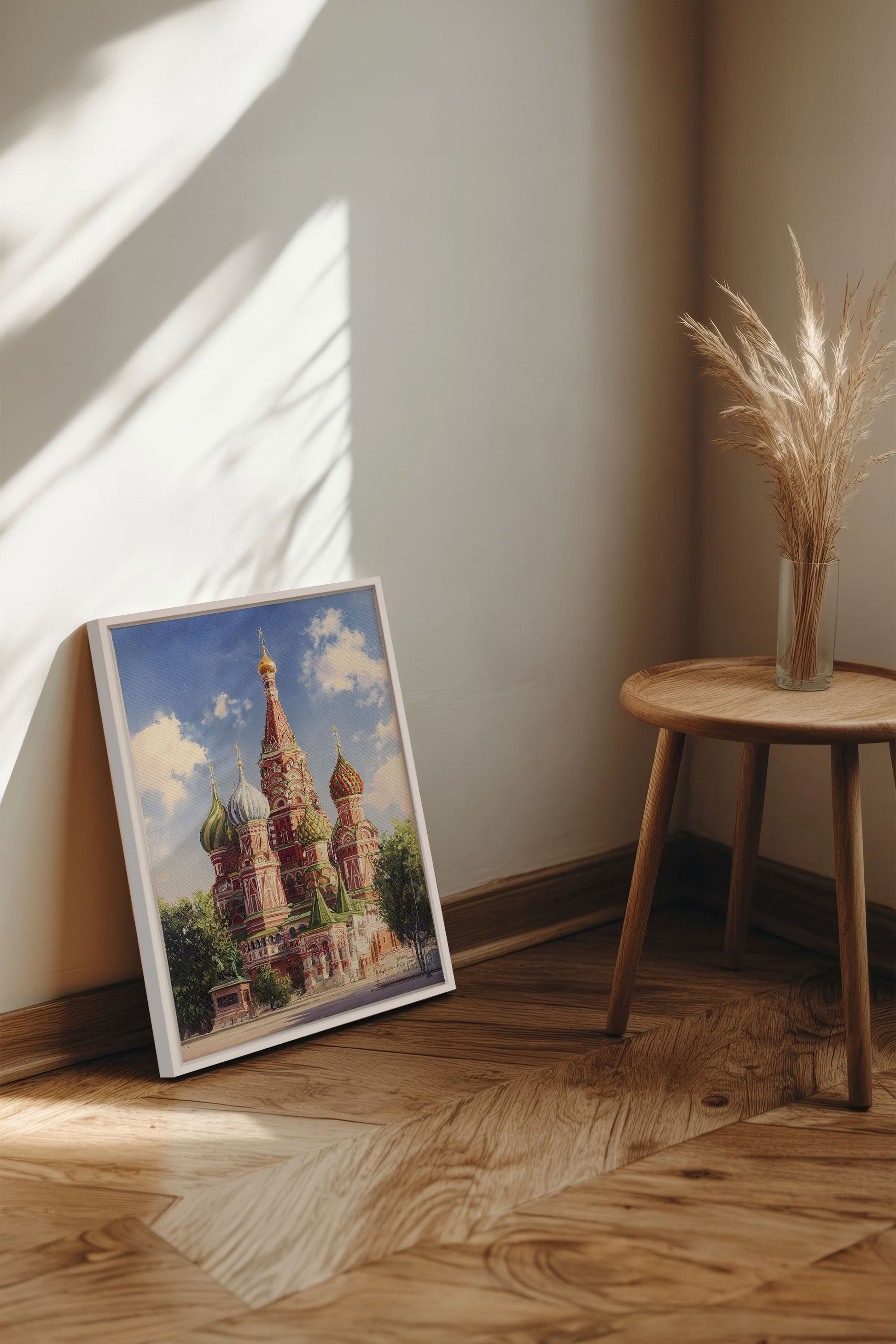 MOSCOW HUES, Stretched Canvas Artwork