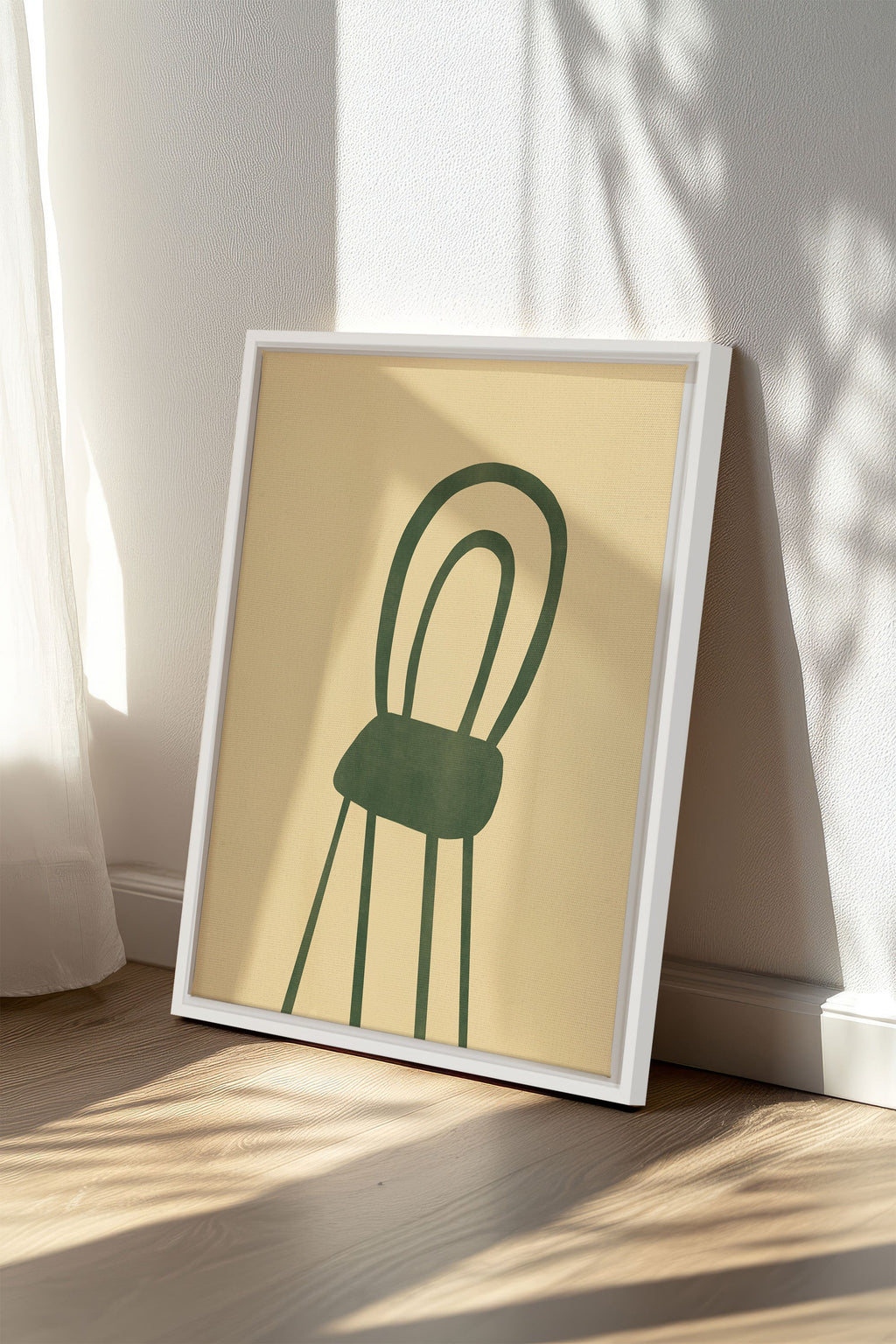 The Green Chair, Stretched Canvas Artwork