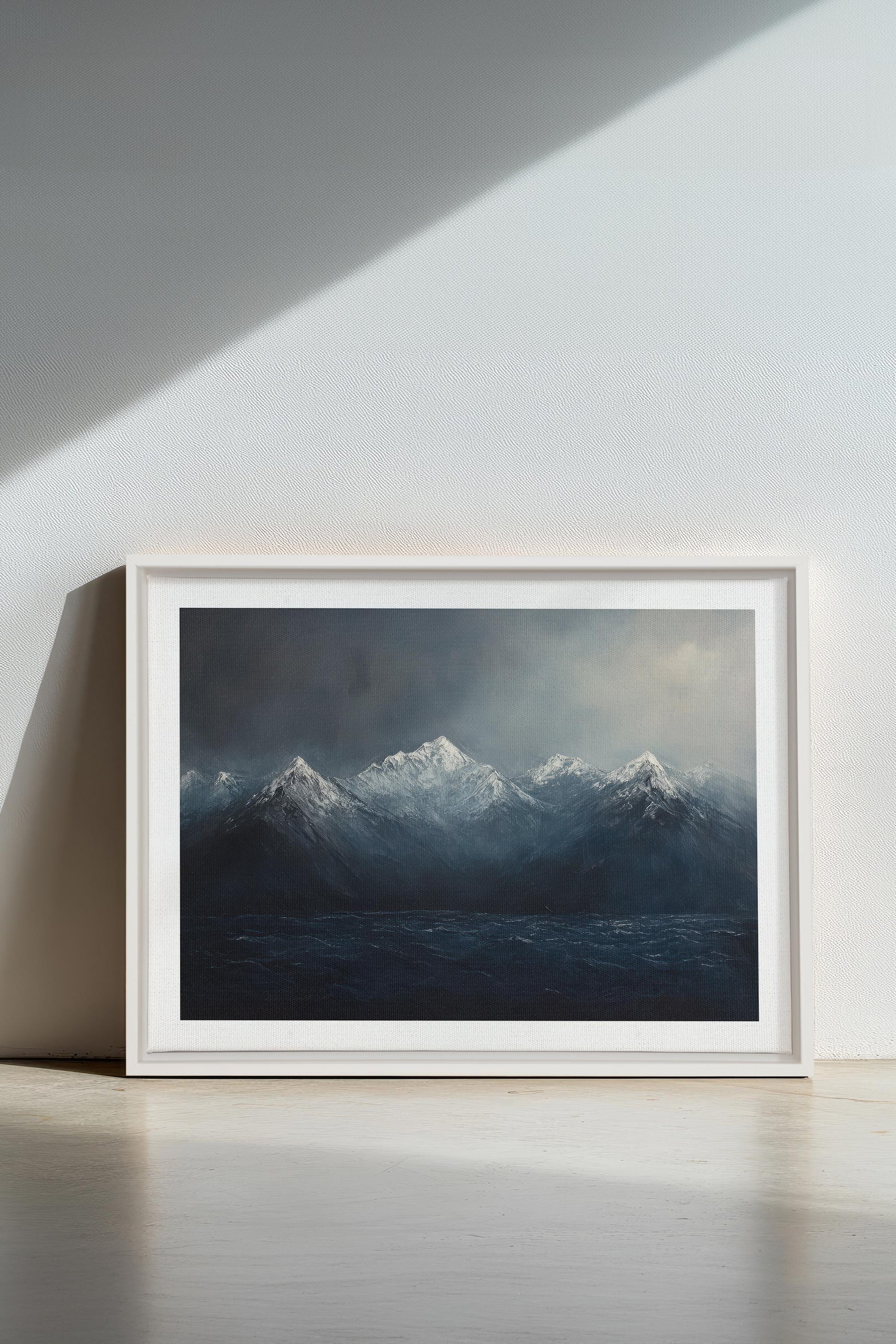 BEYOND THE RIDGE, Stretched Canvas Artwork