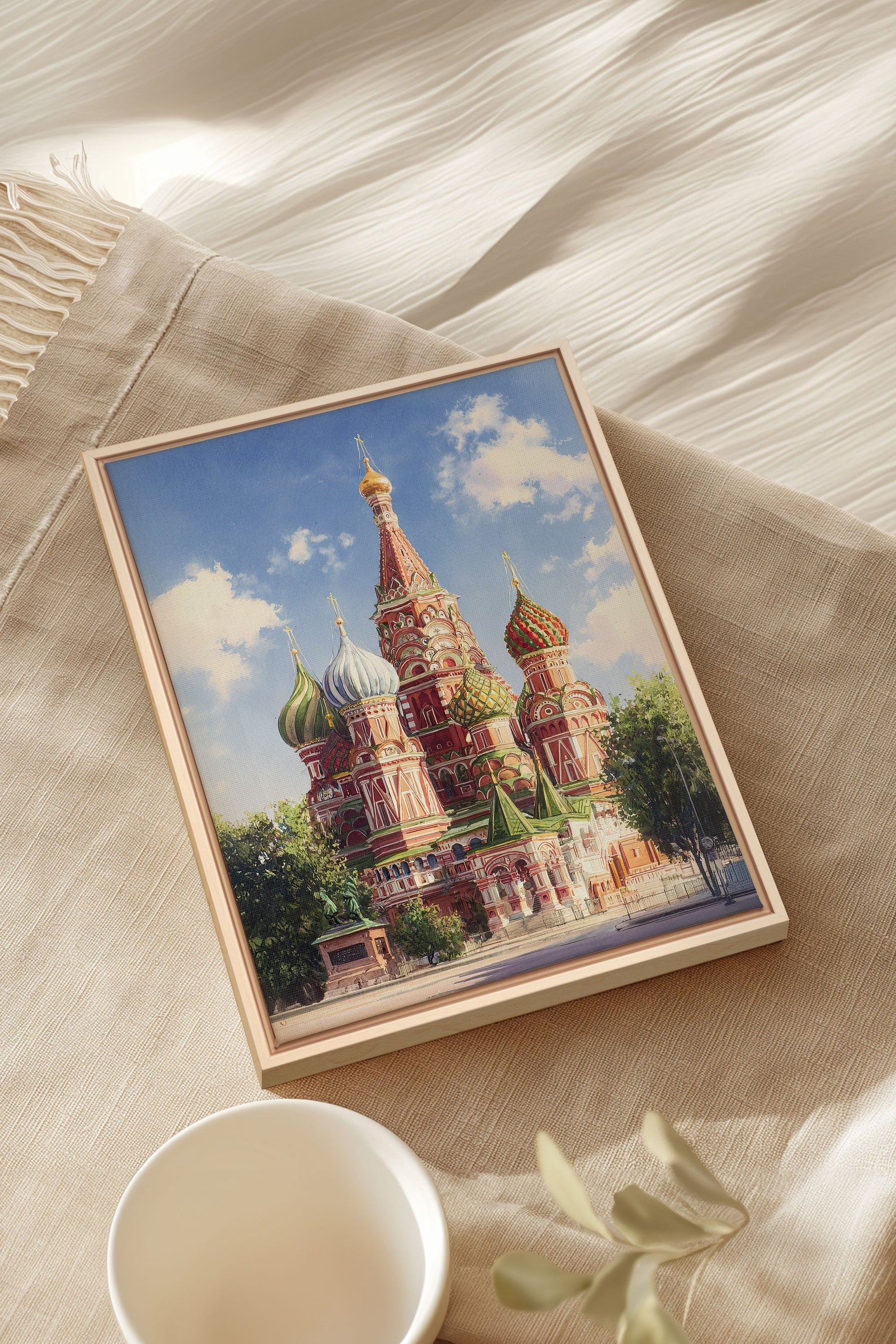 MOSCOW HUES, Stretched Canvas Artwork