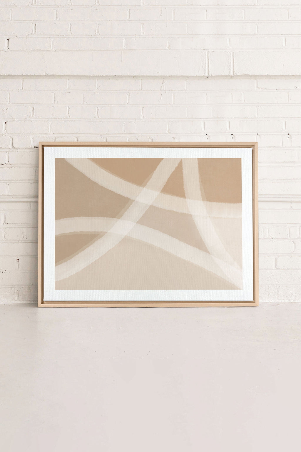 Linen Softness, Stretched Canvas Artwork