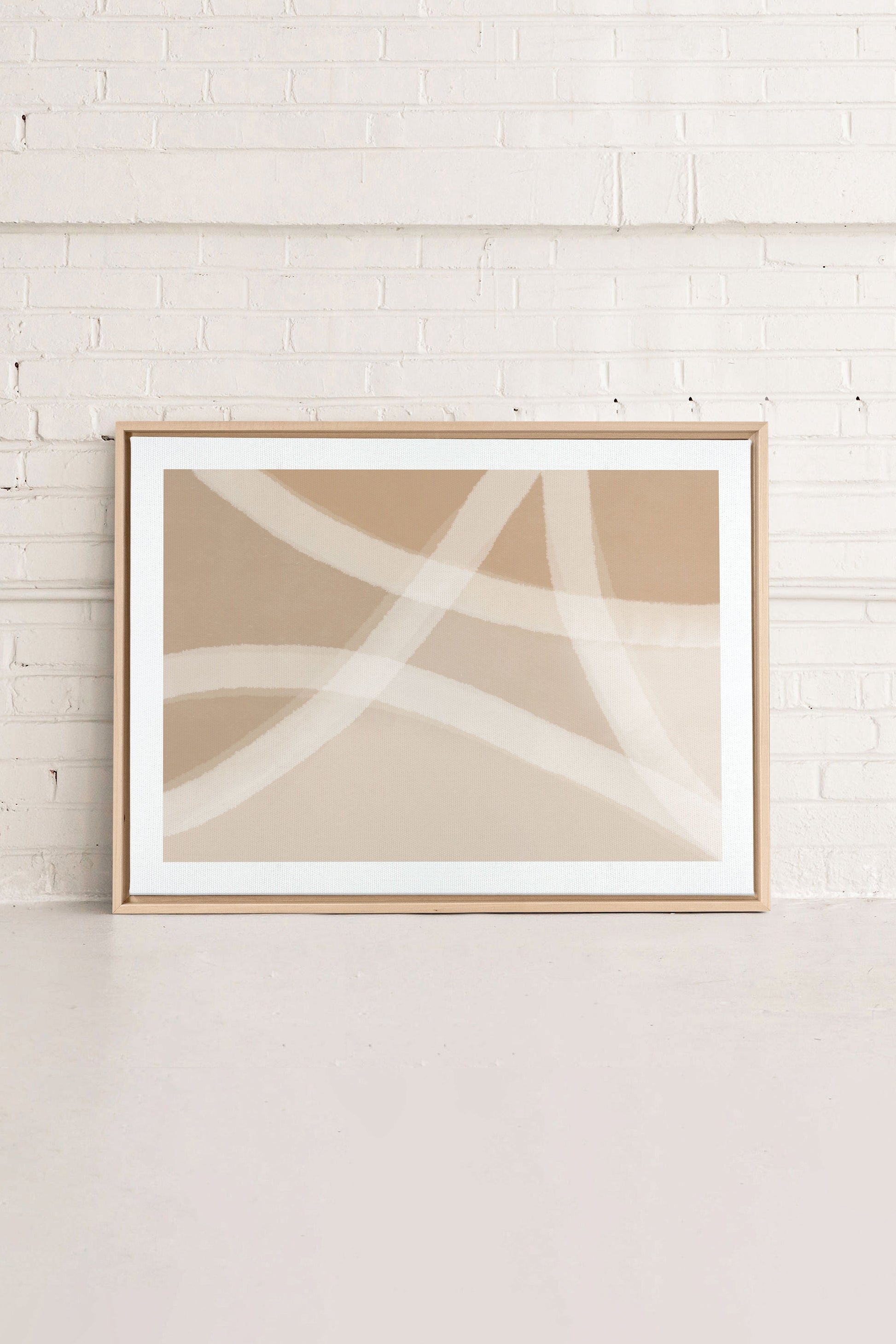 Linen Softness, Stretched Canvas Artwork