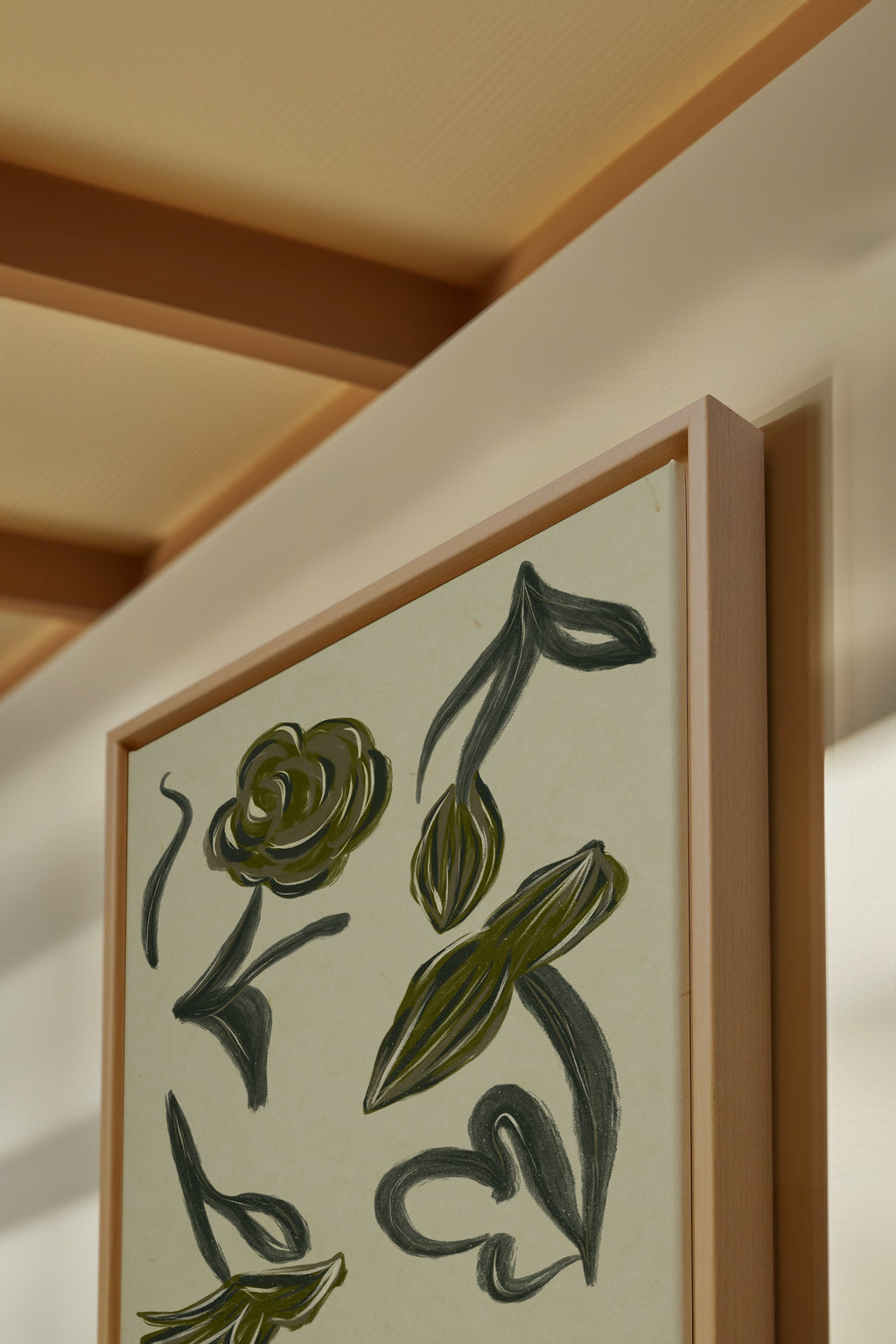 BOTANIC RELIC, Stretched Canvas Artwork