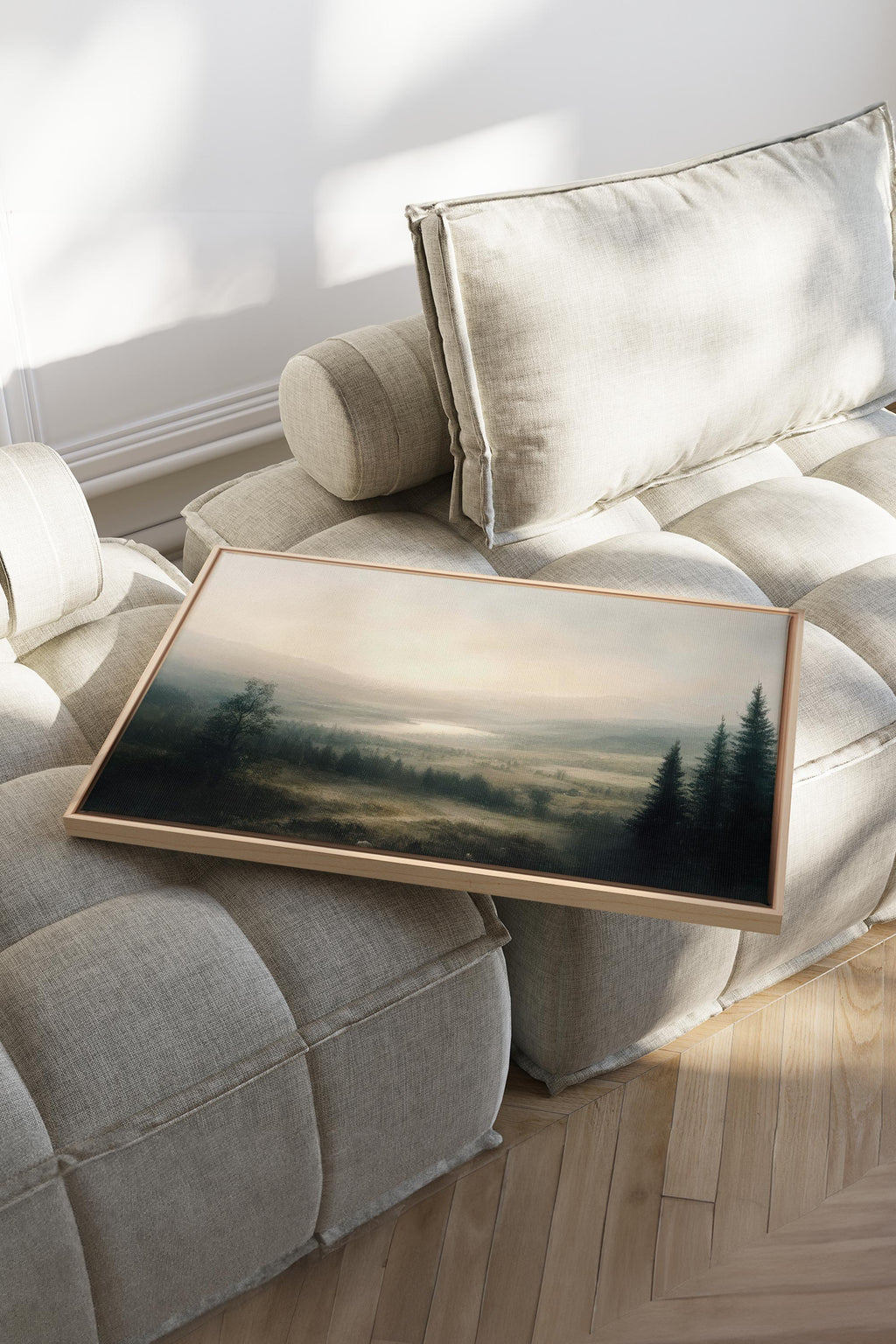 GLOW OF SILENCE, Stretched Canvas Artwork