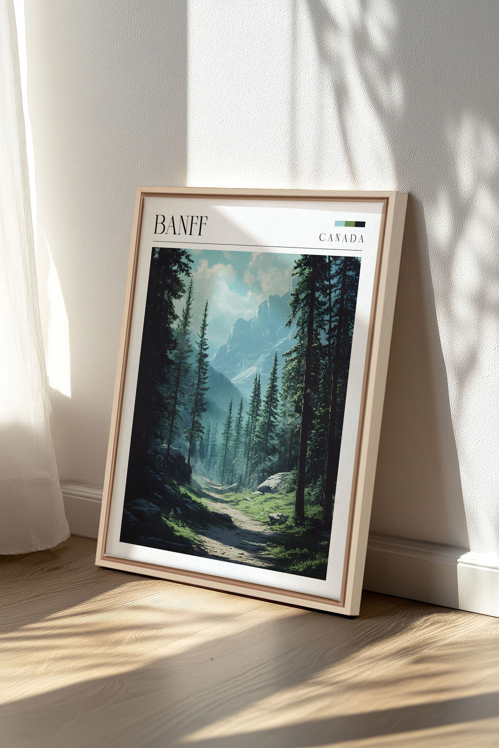 BANFF, Stretched Canvas Artwork