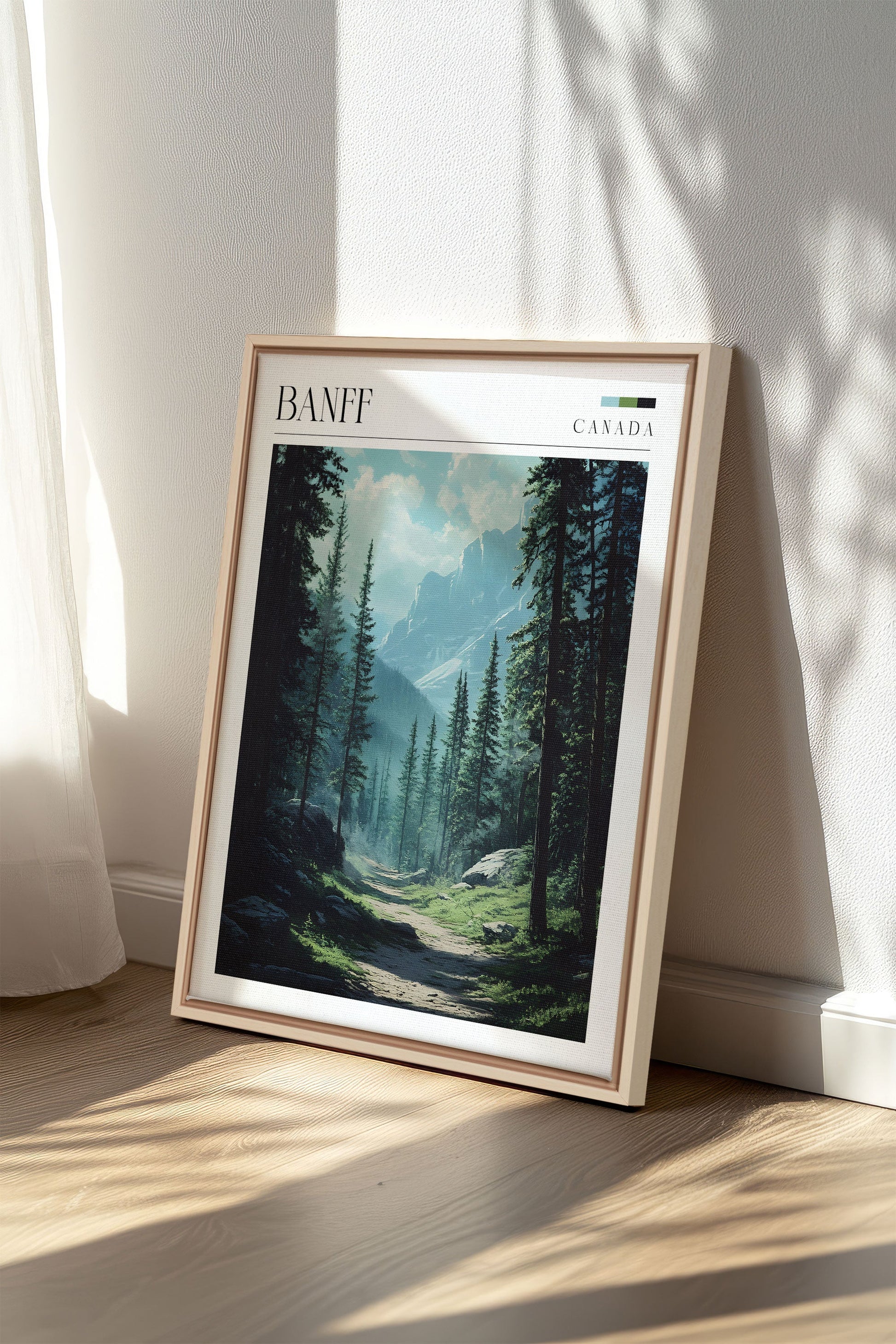 BANFF, Stretched Canvas Artwork