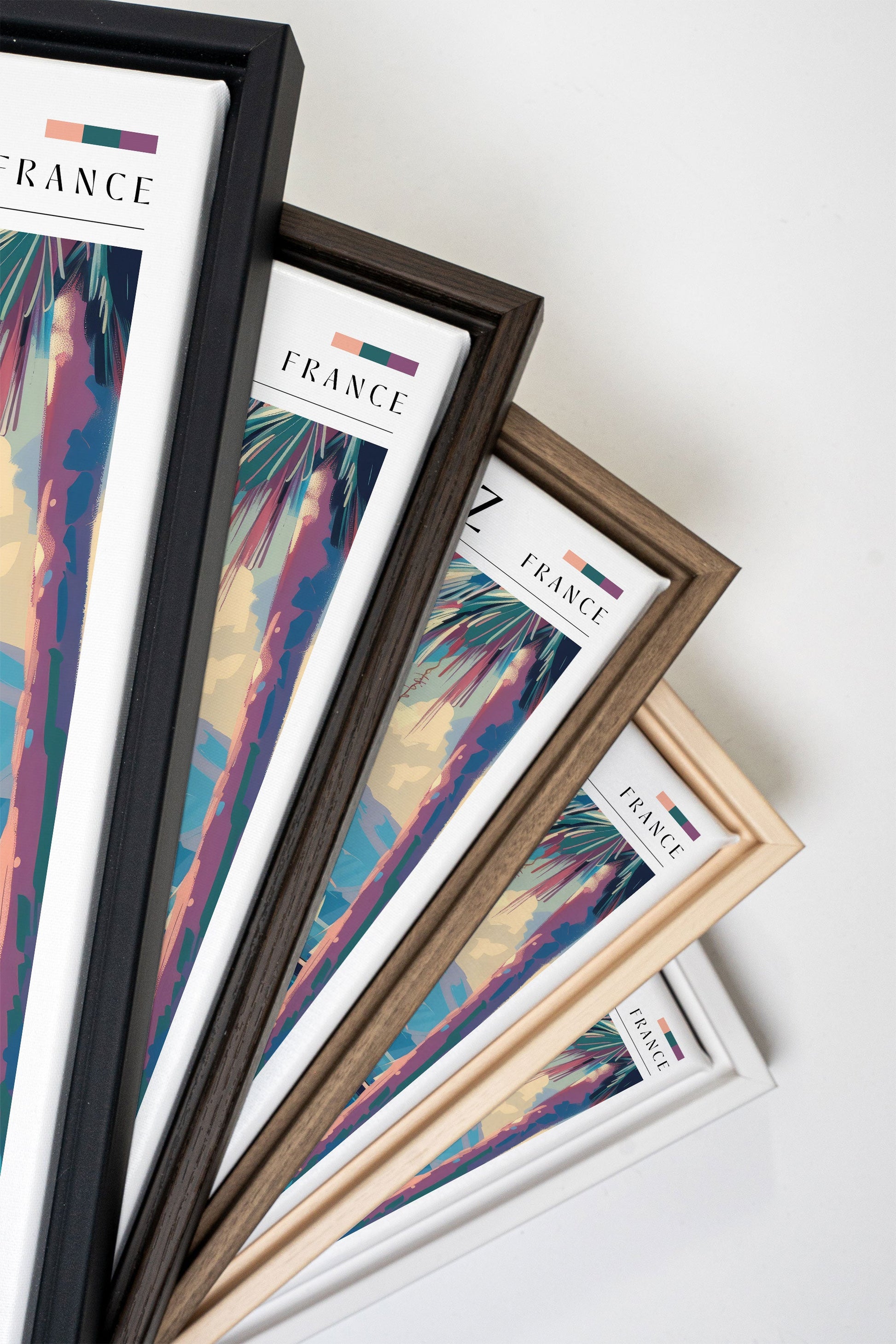 Saint-Tropez, Stretched Canvas Artwork