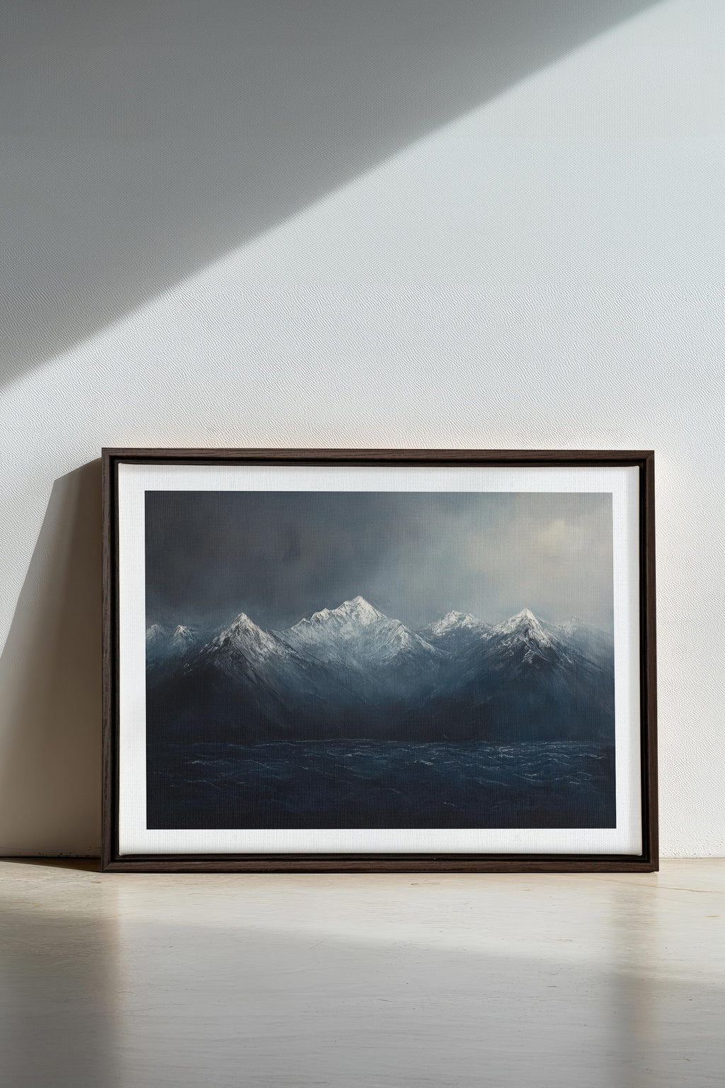 BEYOND THE RIDGE, Stretched Canvas Artwork