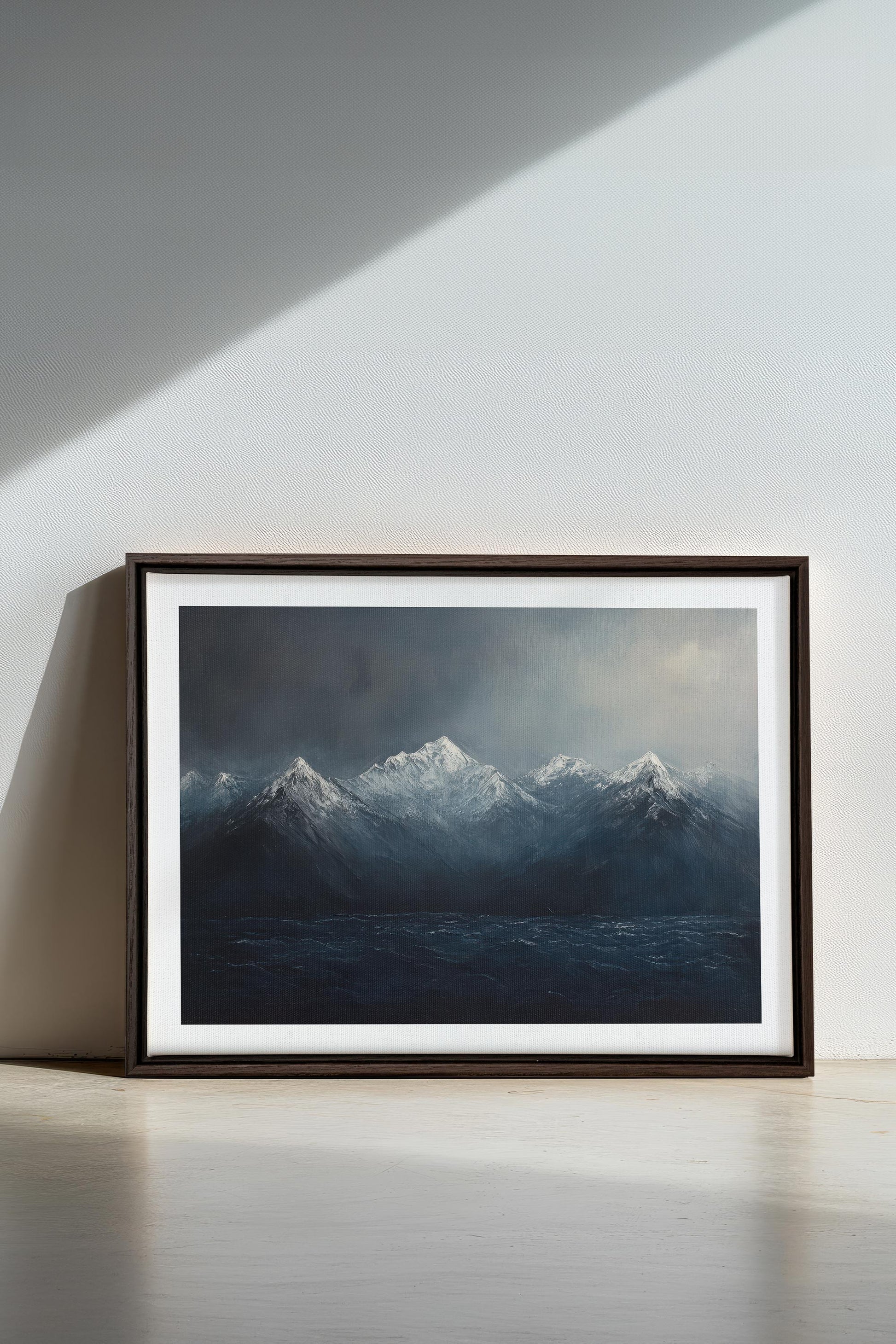 BEYOND THE RIDGE, Stretched Canvas Artwork