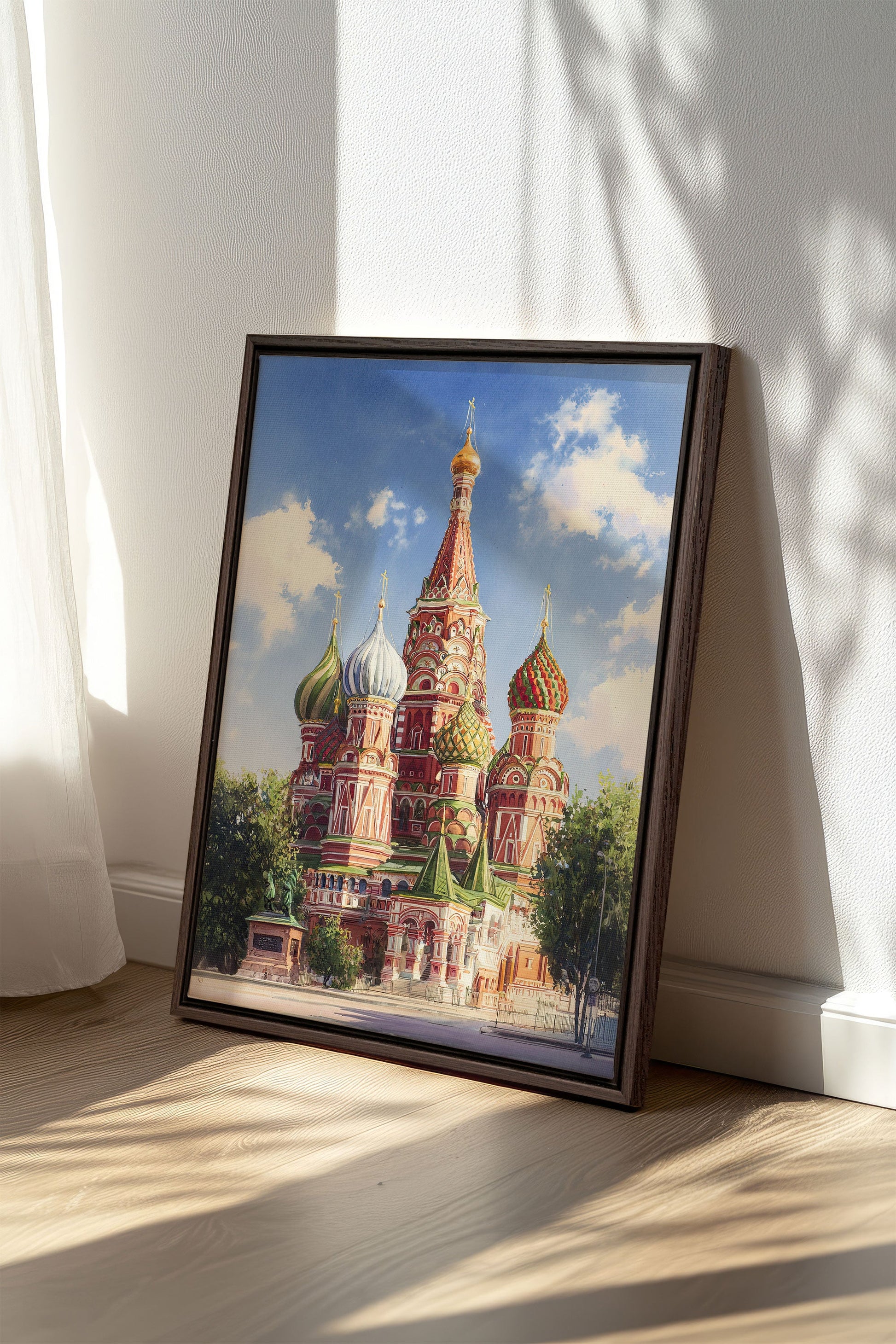 MOSCOW HUES, Stretched Canvas Artwork