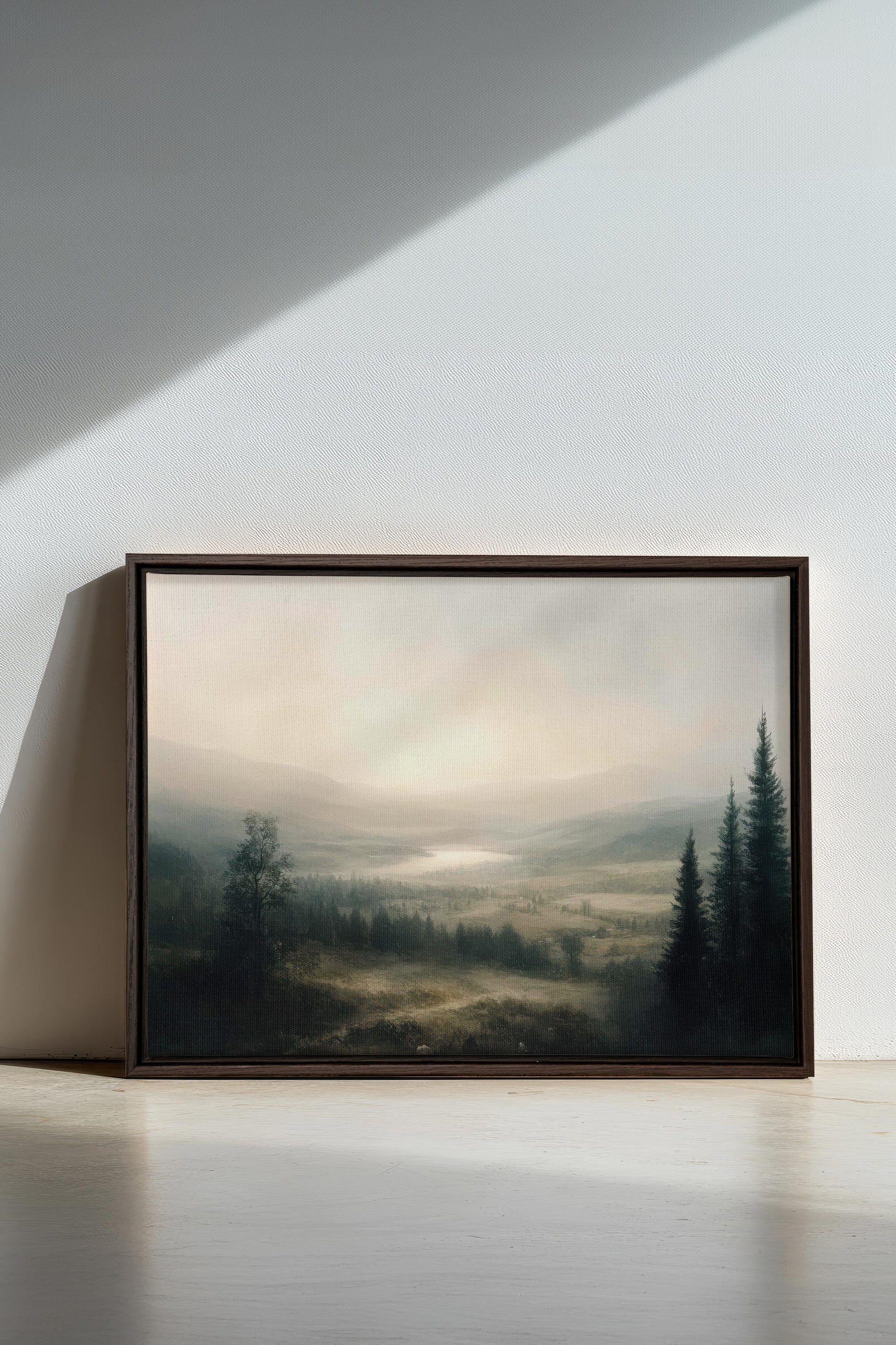 GLOW OF SILENCE, Stretched Canvas Artwork