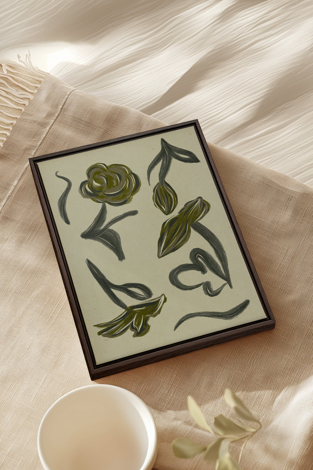 BOTANIC RELIC, Stretched Canvas Artwork