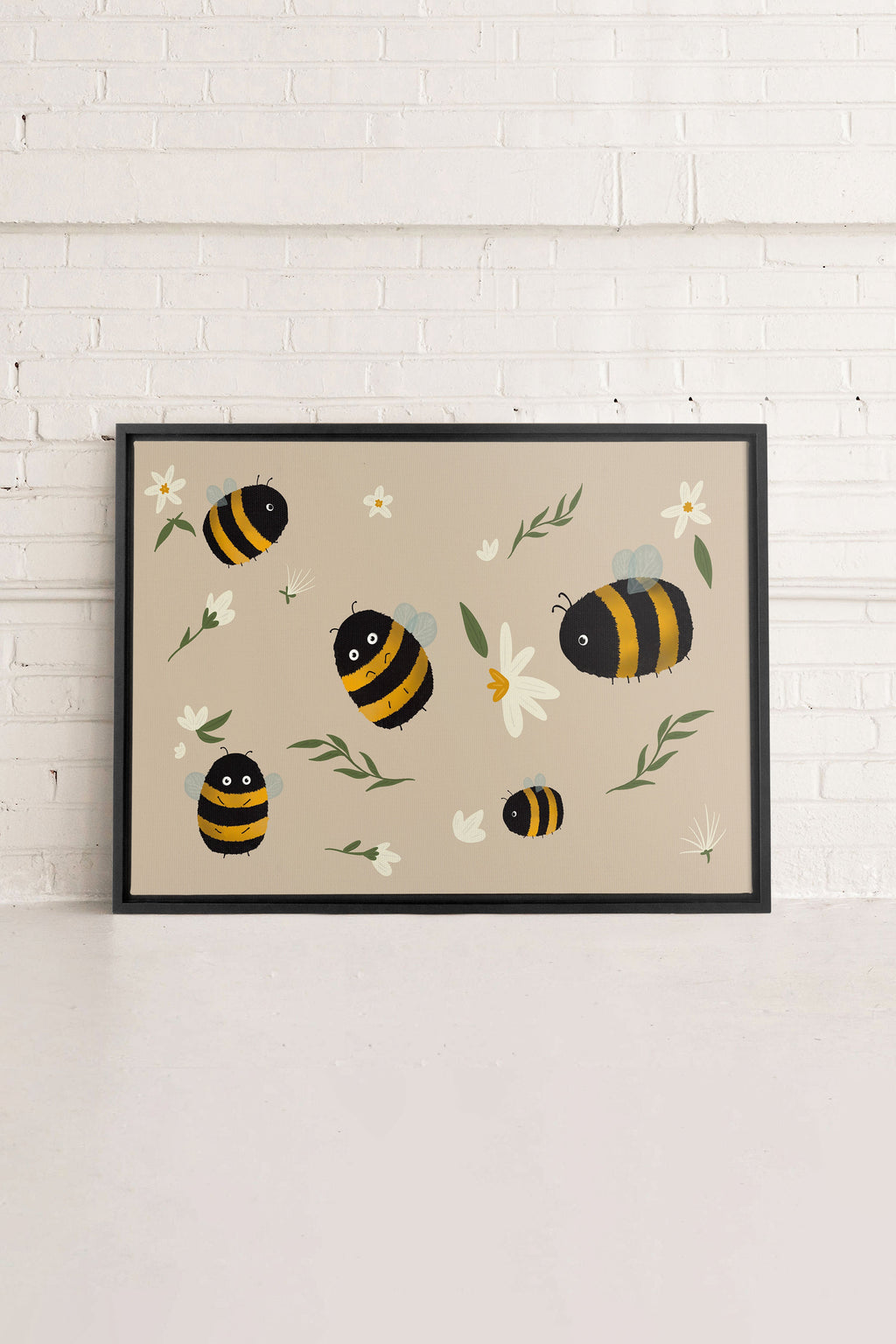 BEES, Stretched Canvas Artwork