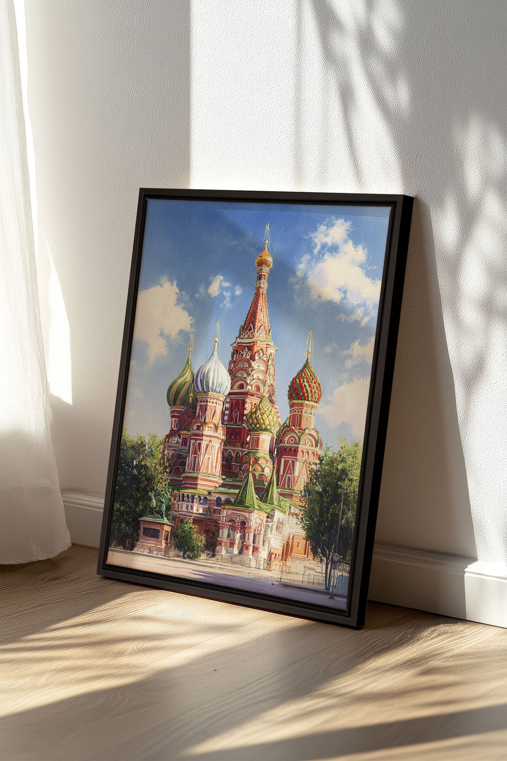 MOSCOW HUES, Stretched Canvas Artwork