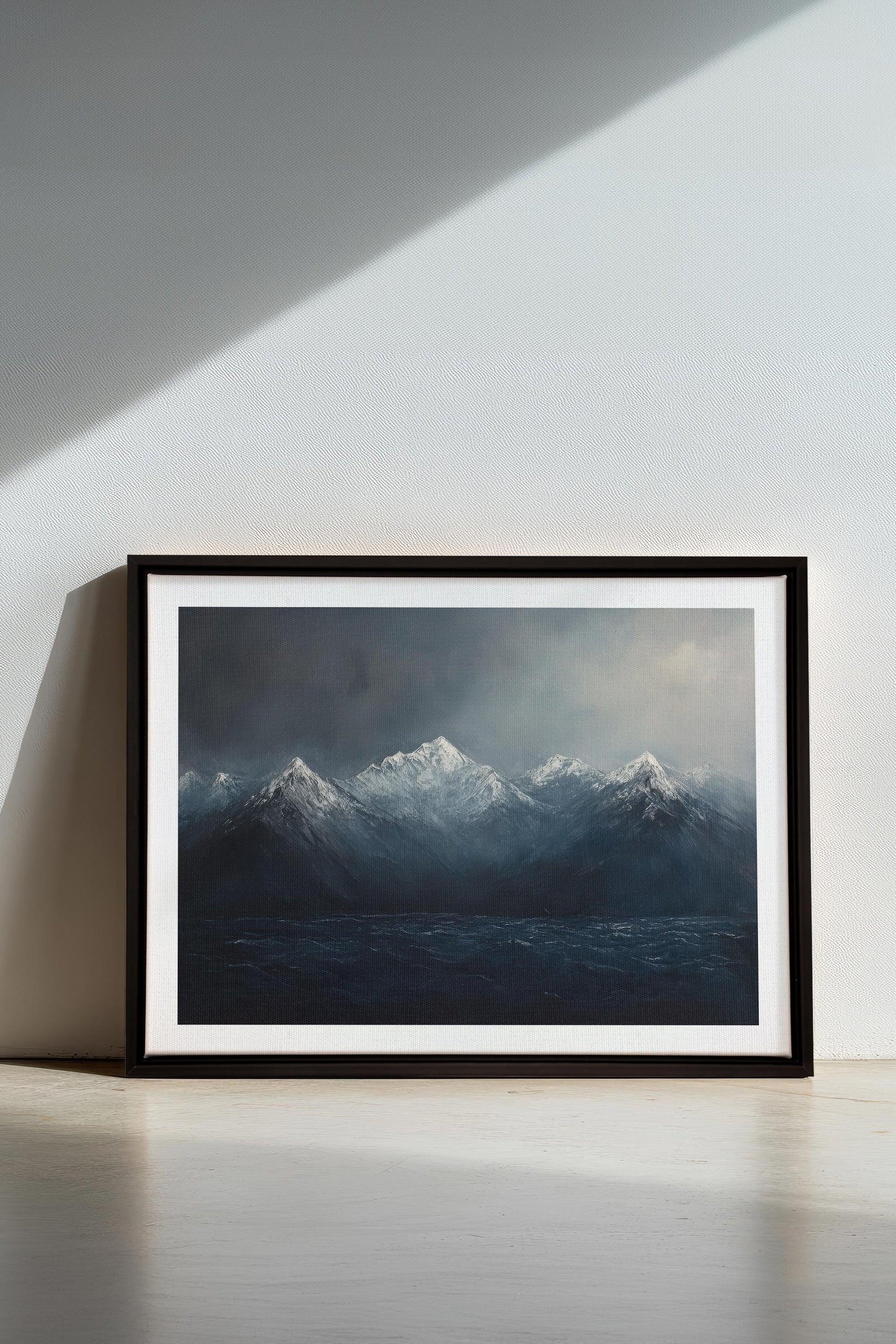 BEYOND THE RIDGE, Stretched Canvas Artwork