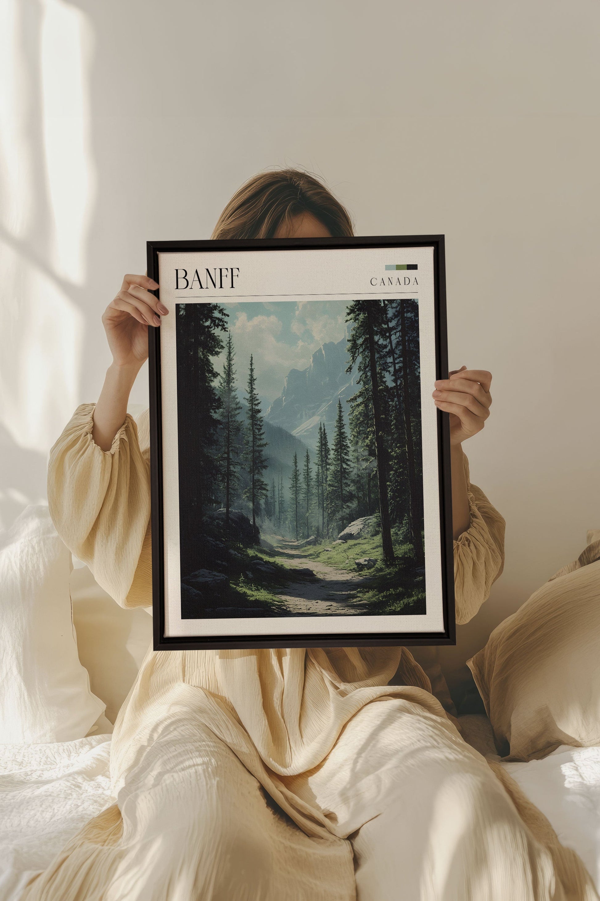 BANFF, Stretched Canvas Artwork