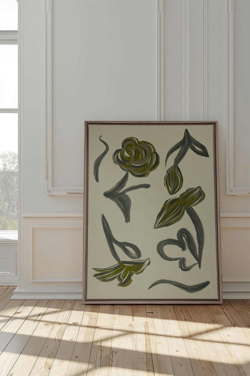BOTANIC RELIC, Stretched Canvas Artwork