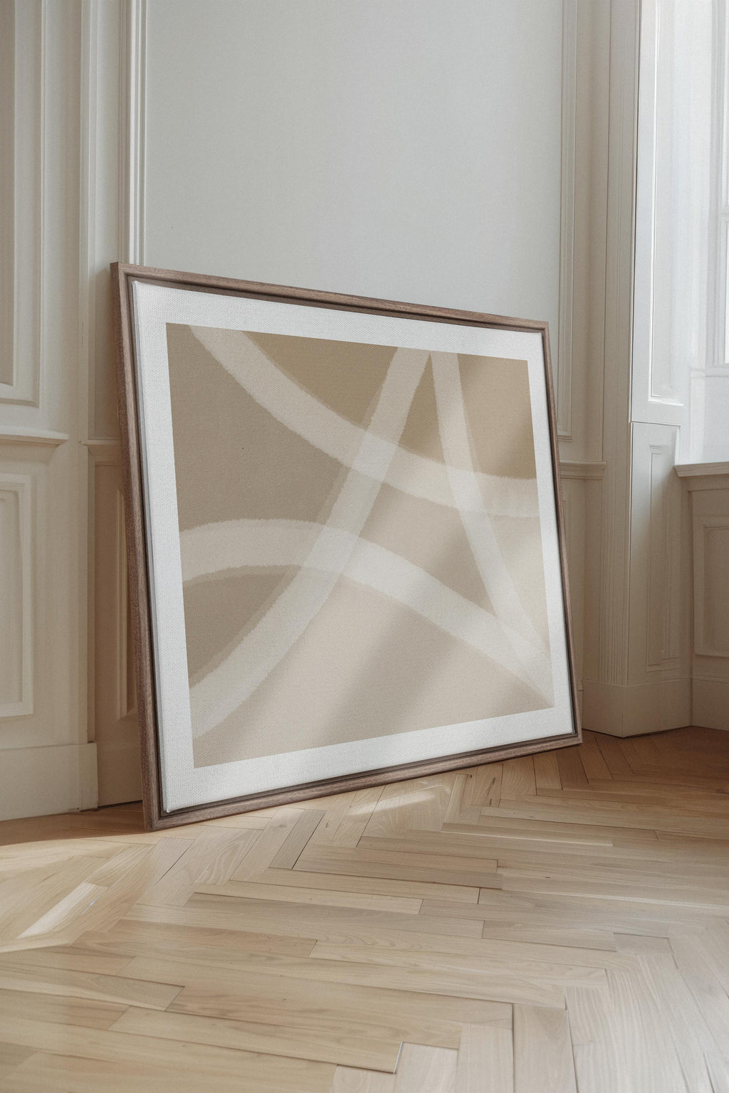 Linen Softness, Stretched Canvas Artwork