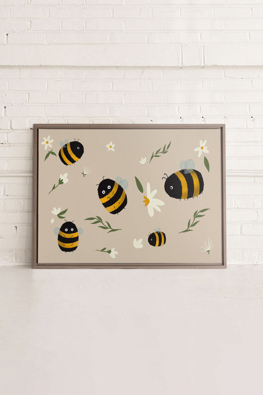 BEES, Stretched Canvas Artwork