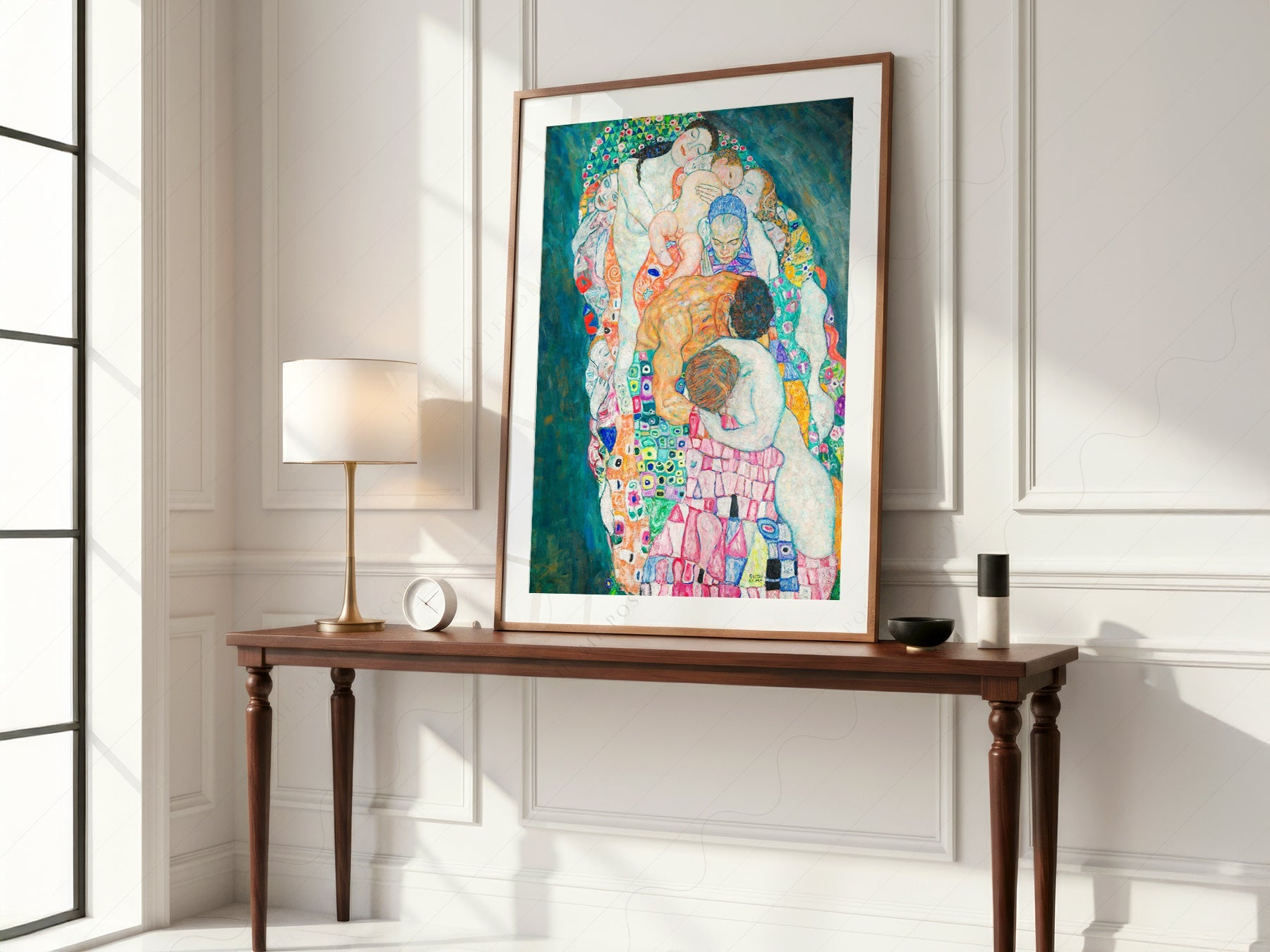 Gustav Klimt Death and Life Art Print – Symbolist Masterpiece Poster