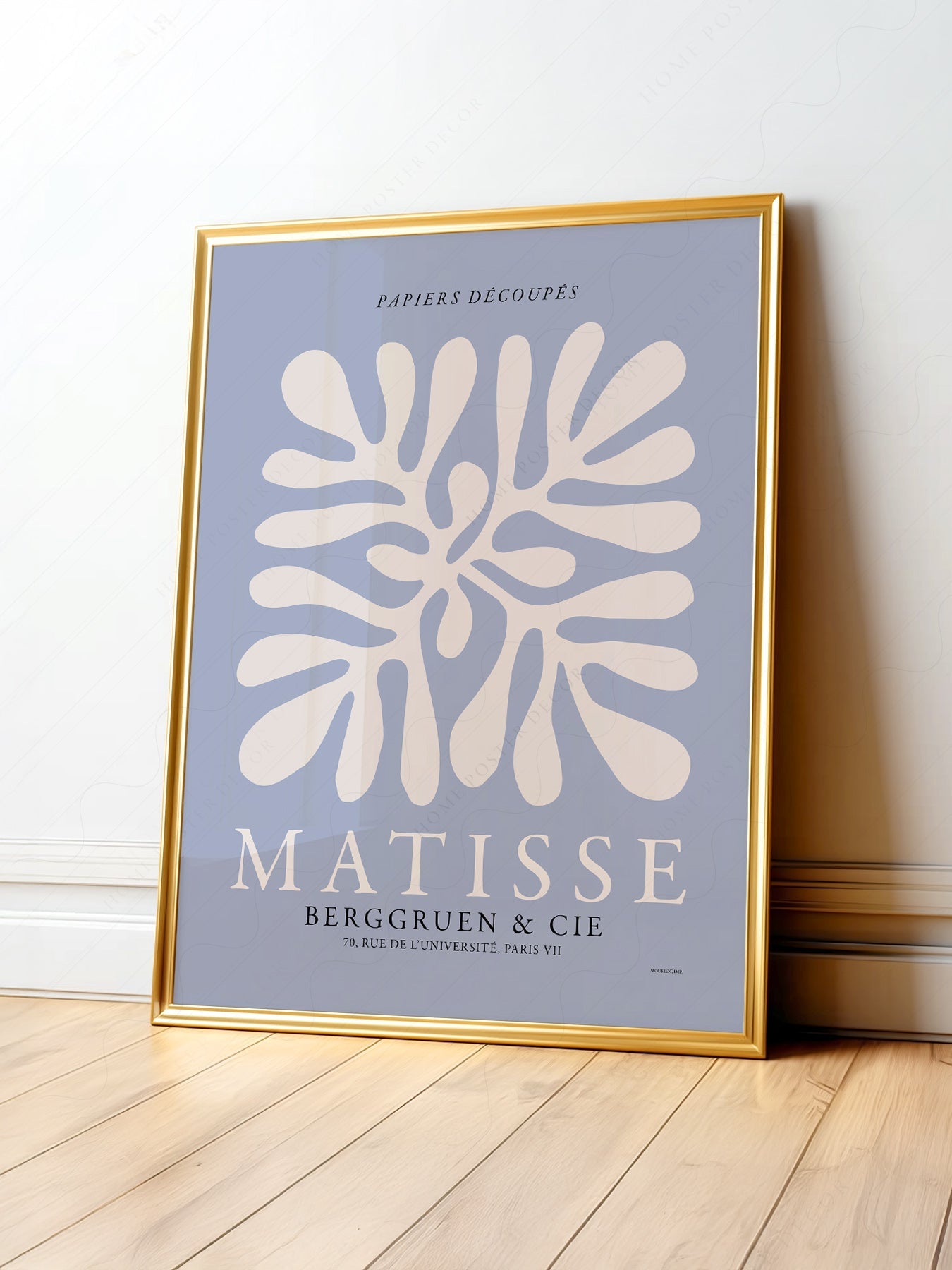 Henri Matisse Cut-Outs Exhibition Poster – Modern Abstract Wall Art