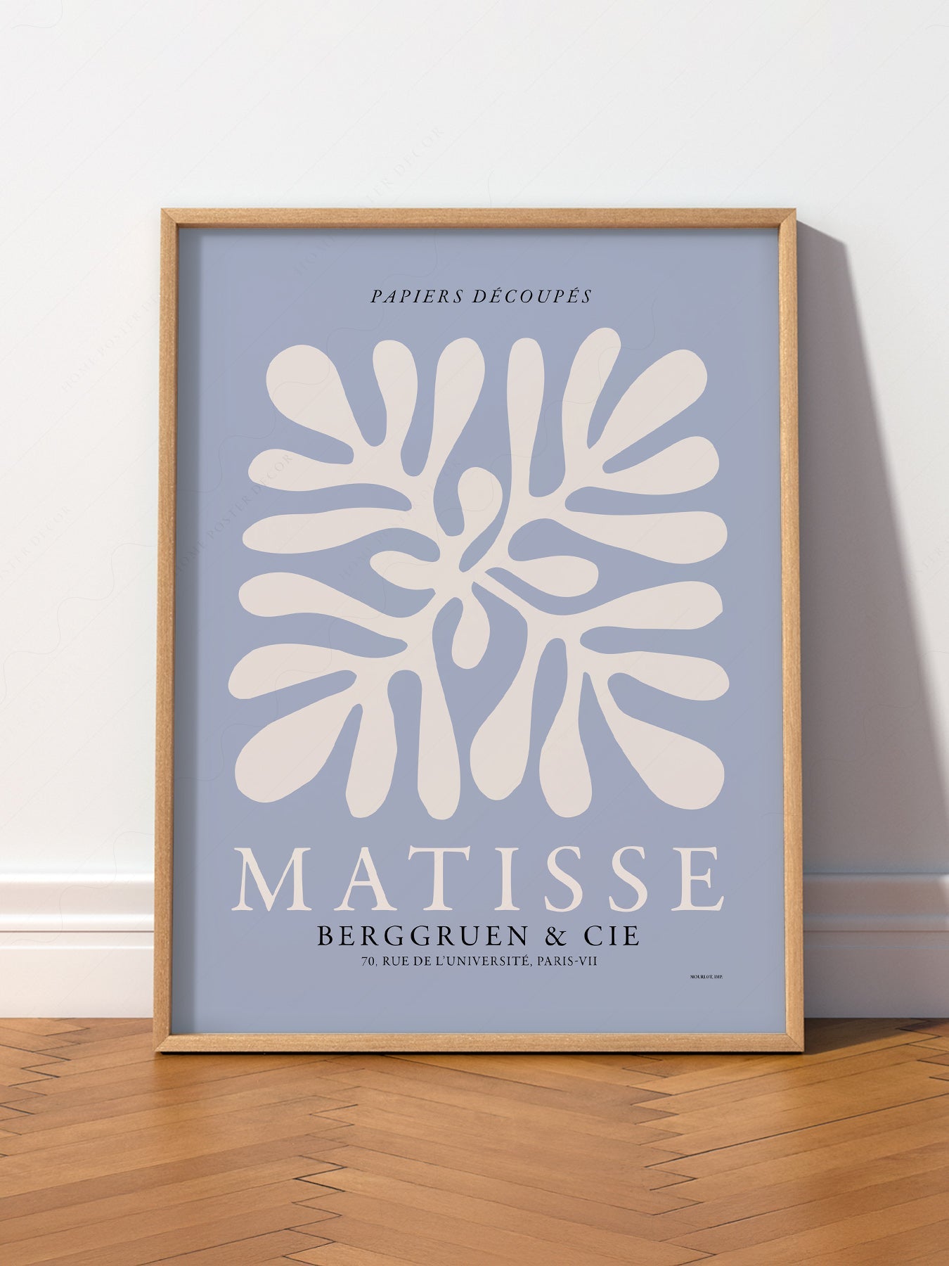 Henri Matisse Cut-Outs Exhibition Poster – Modern Abstract Wall Art