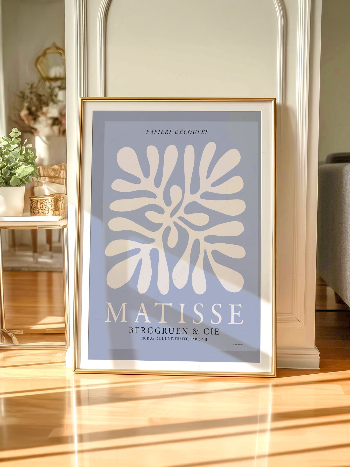 Henri Matisse Cut-Outs Exhibition Poster – Modern Abstract Wall Art