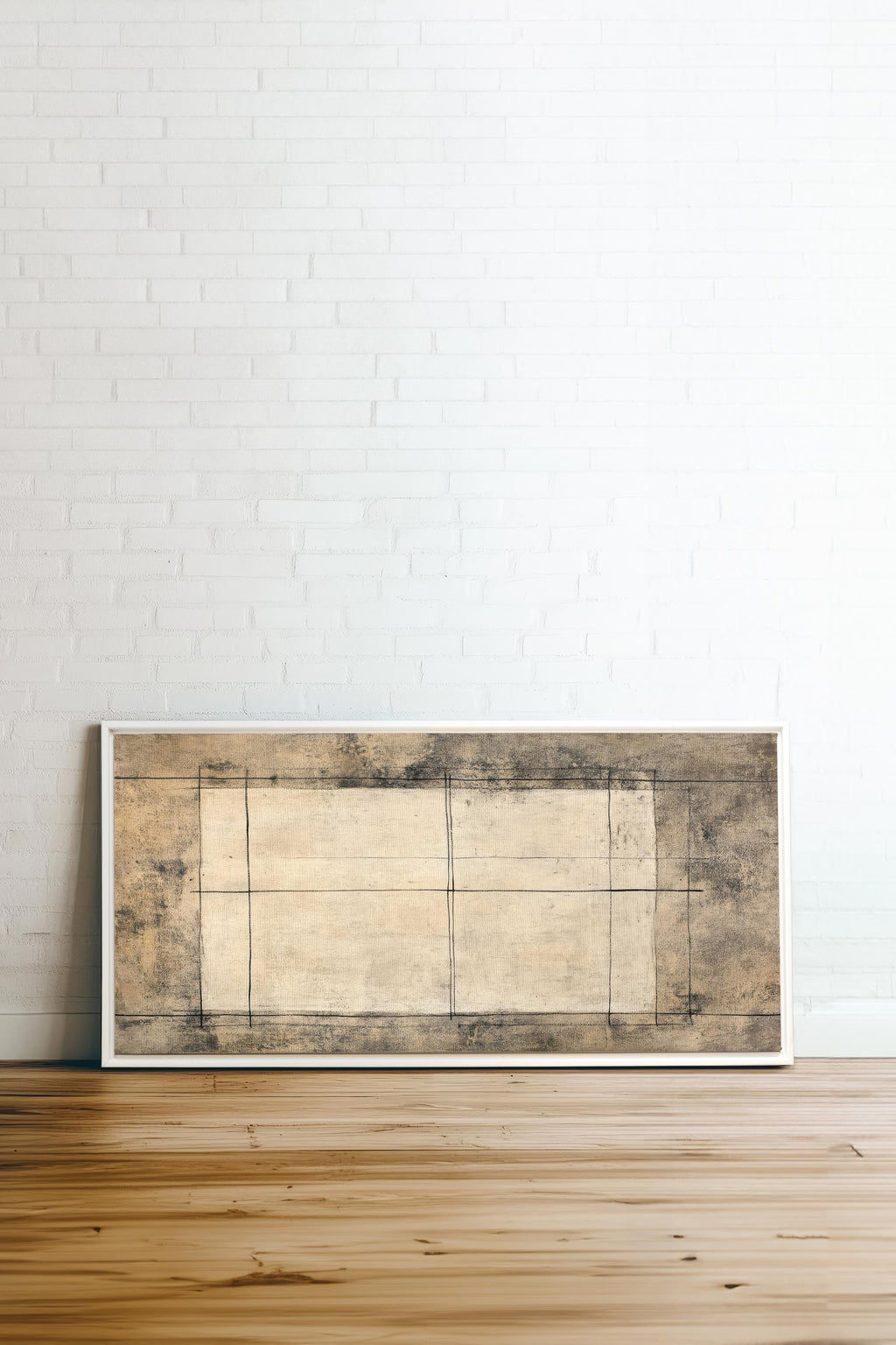 ANCIENT LINES, Stretched Canvas Artwork