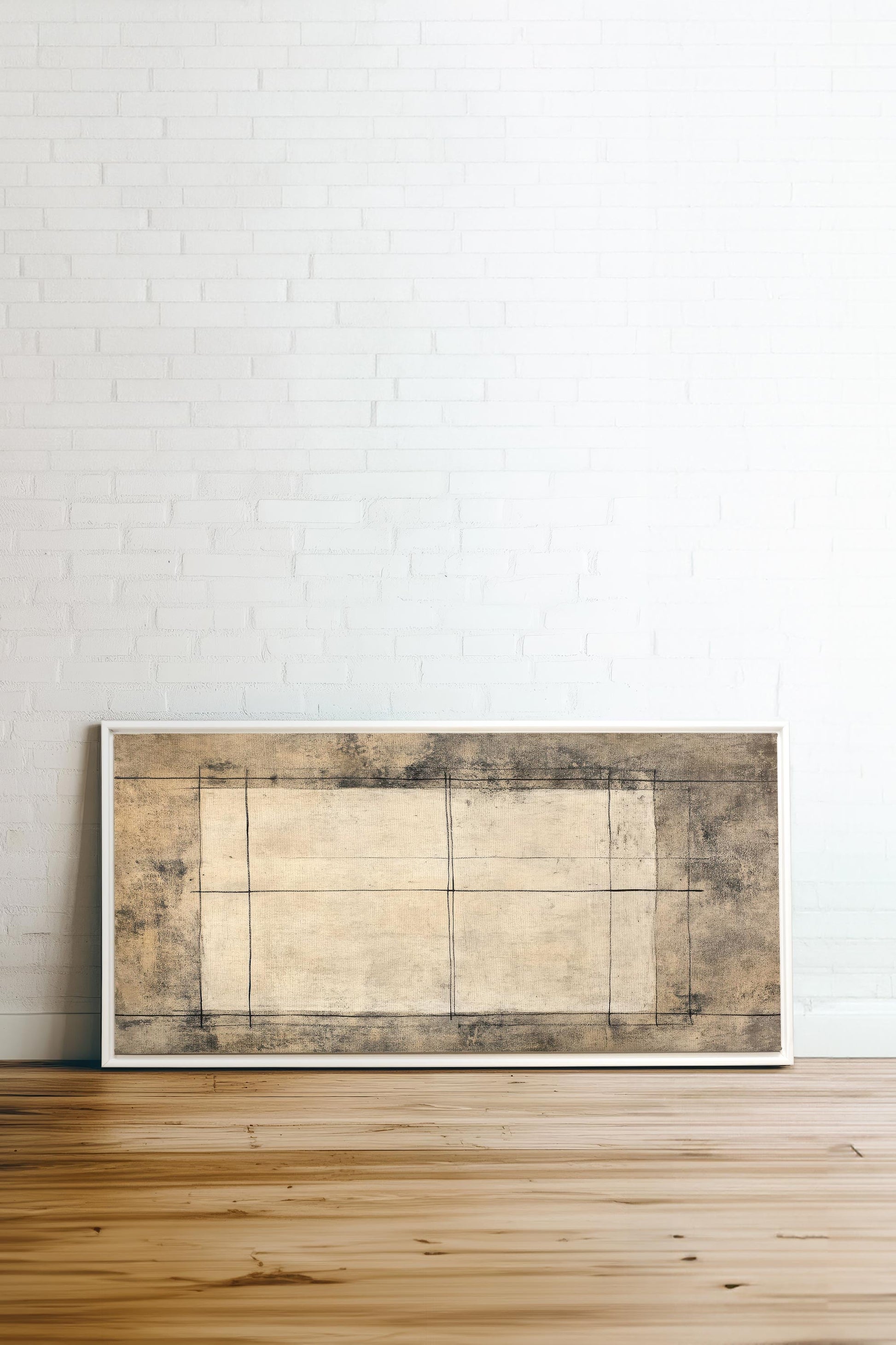 ANCIENT LINES, Stretched Canvas Artwork