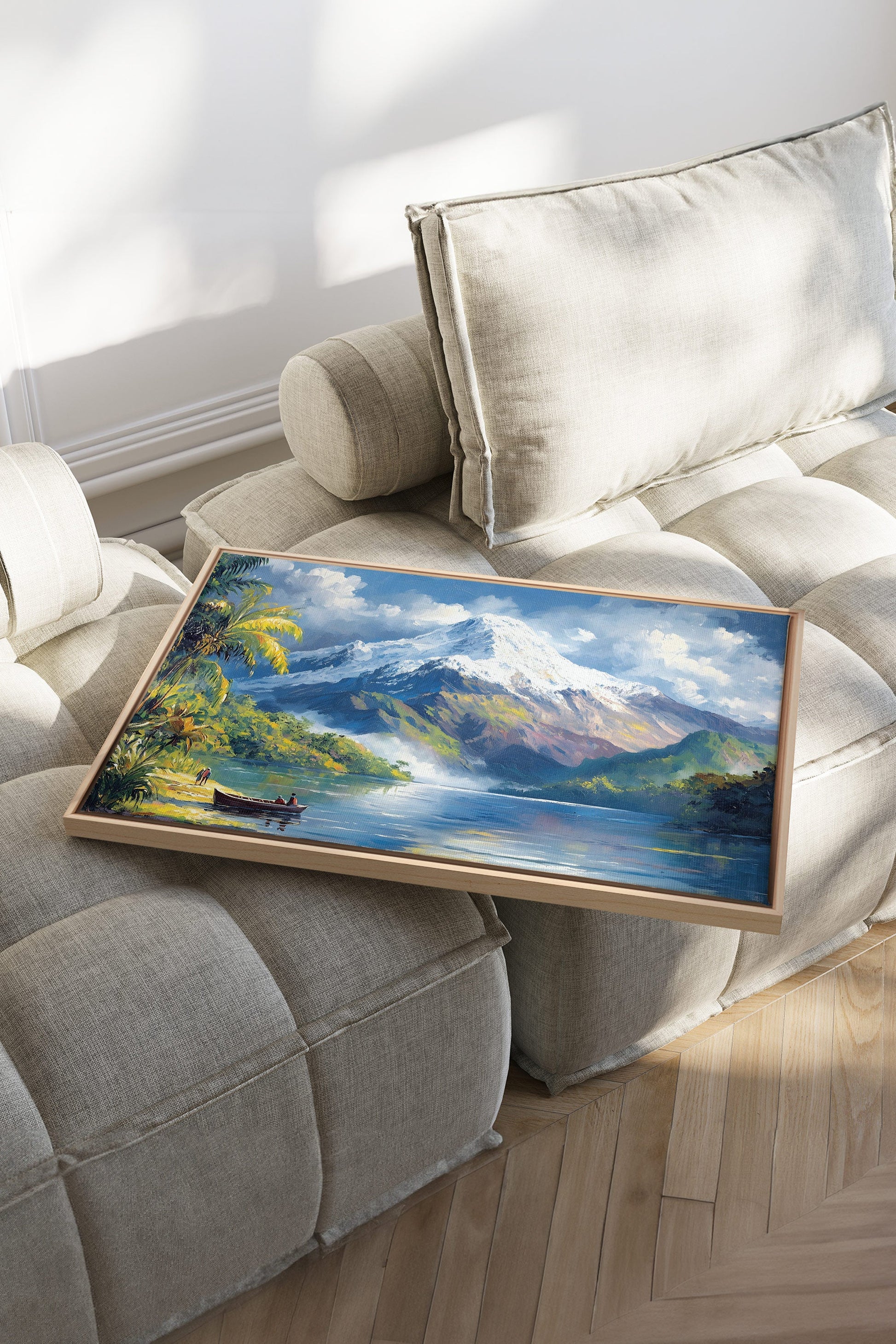 Tropical Highlands, Stretched Canvas Artwork