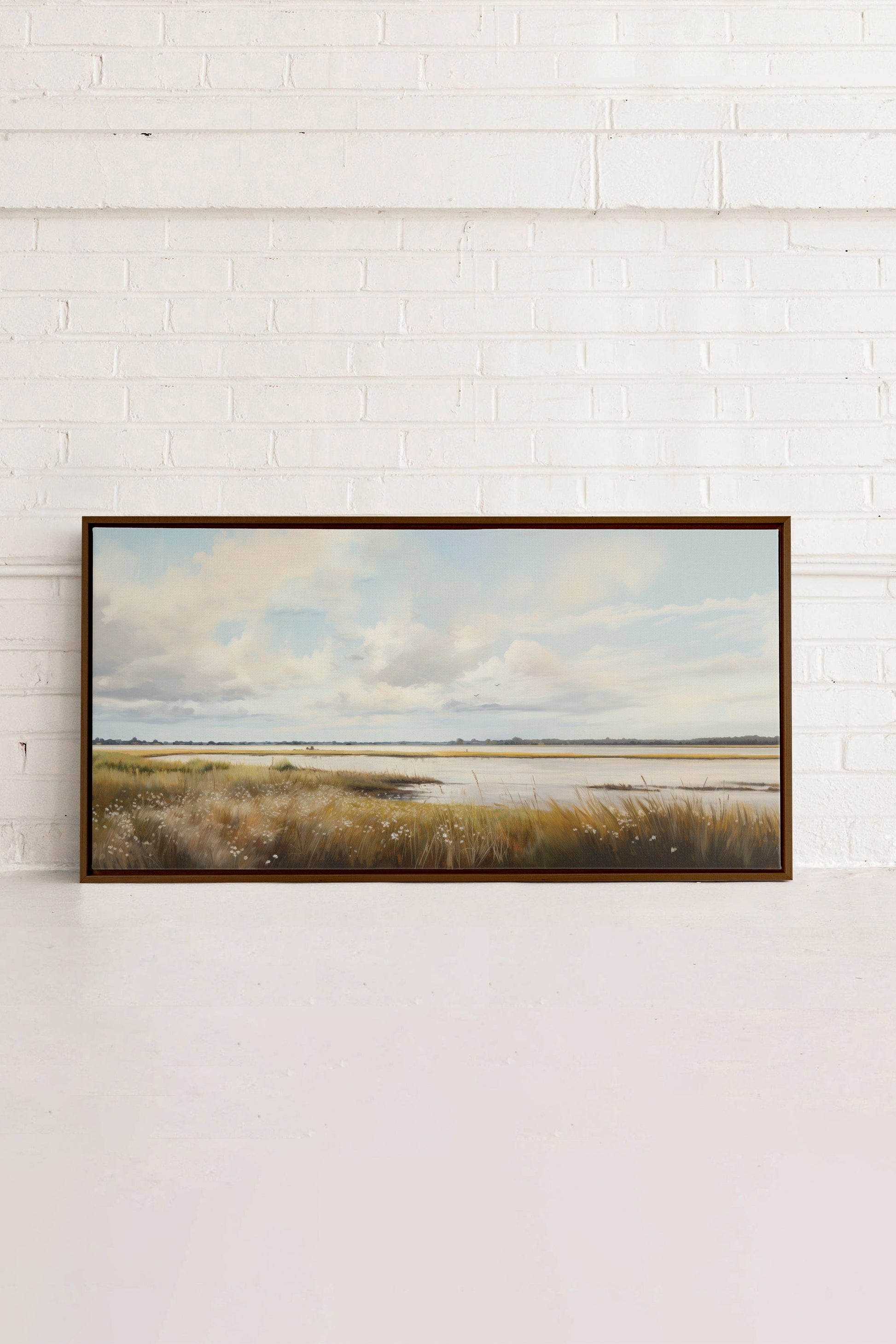 GOLDEN GLOW, Stretched Canvas Artwork