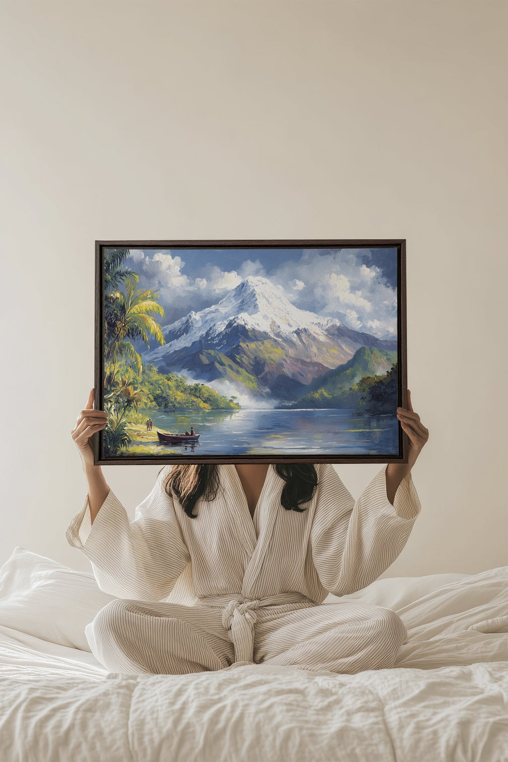 Tropical Highlands, Stretched Canvas Artwork