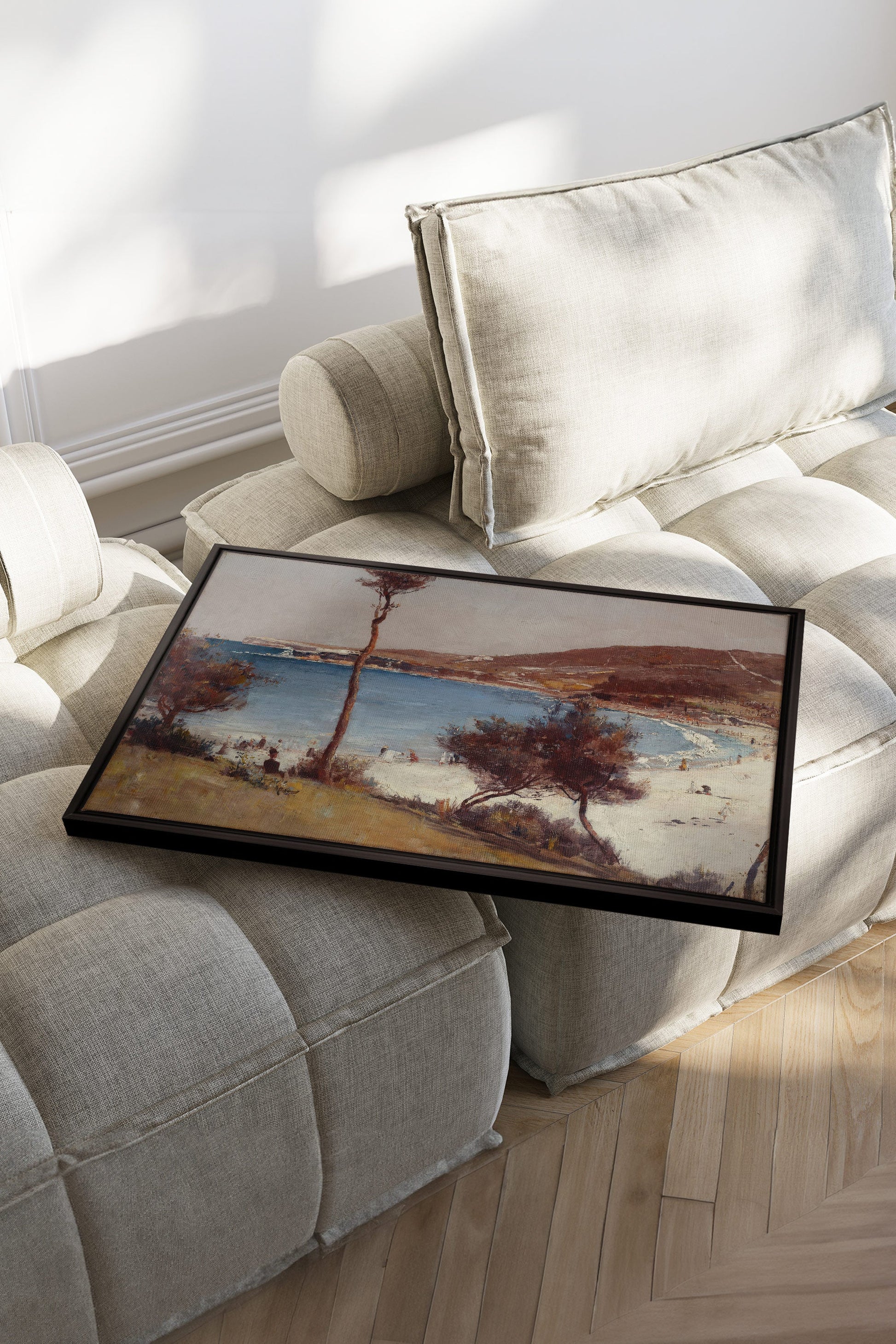 SEAFOAM MEMORIES, Stretched Canvas Artwork