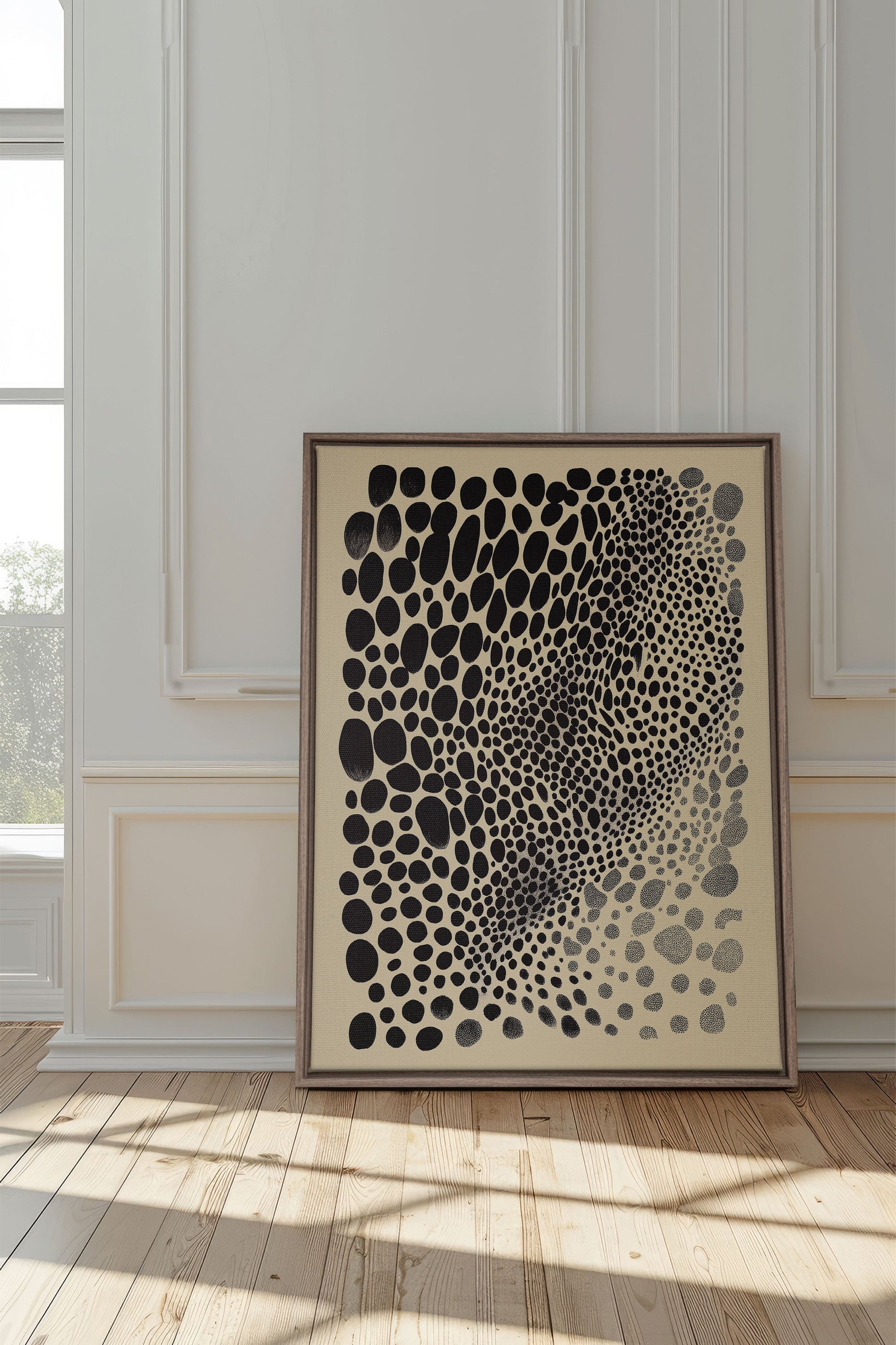 DARK BURST, Stretched Canvas Artwork