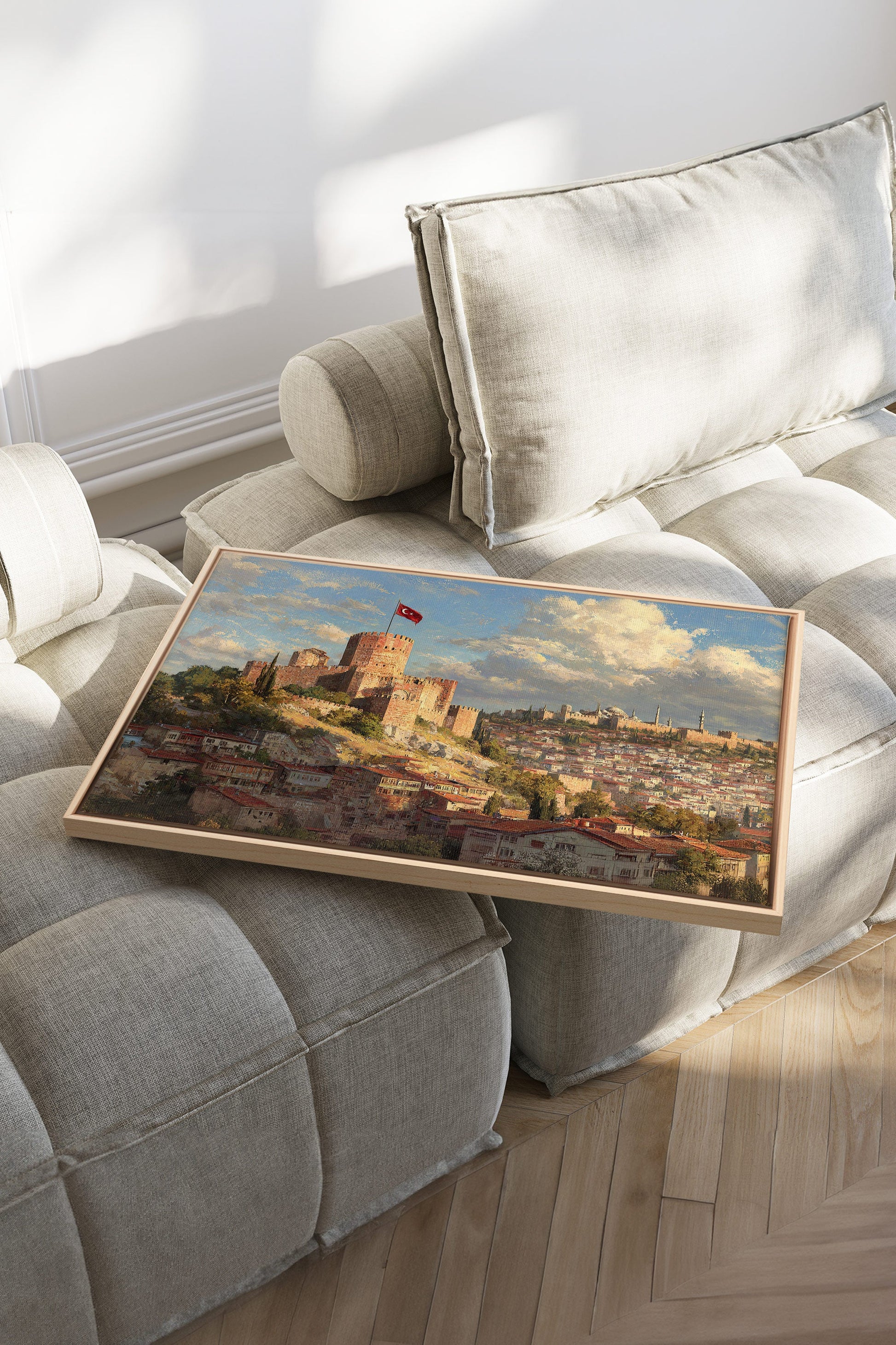 Whispers of Istanbul, Stretched Canvas Artwork